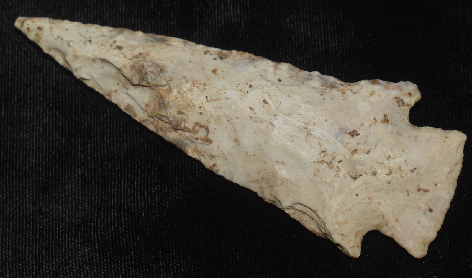 4" Etley found in Pettis County, Missouri: 4" Etley found in Pettis County, Missouri. Ex George Wolf Collection.