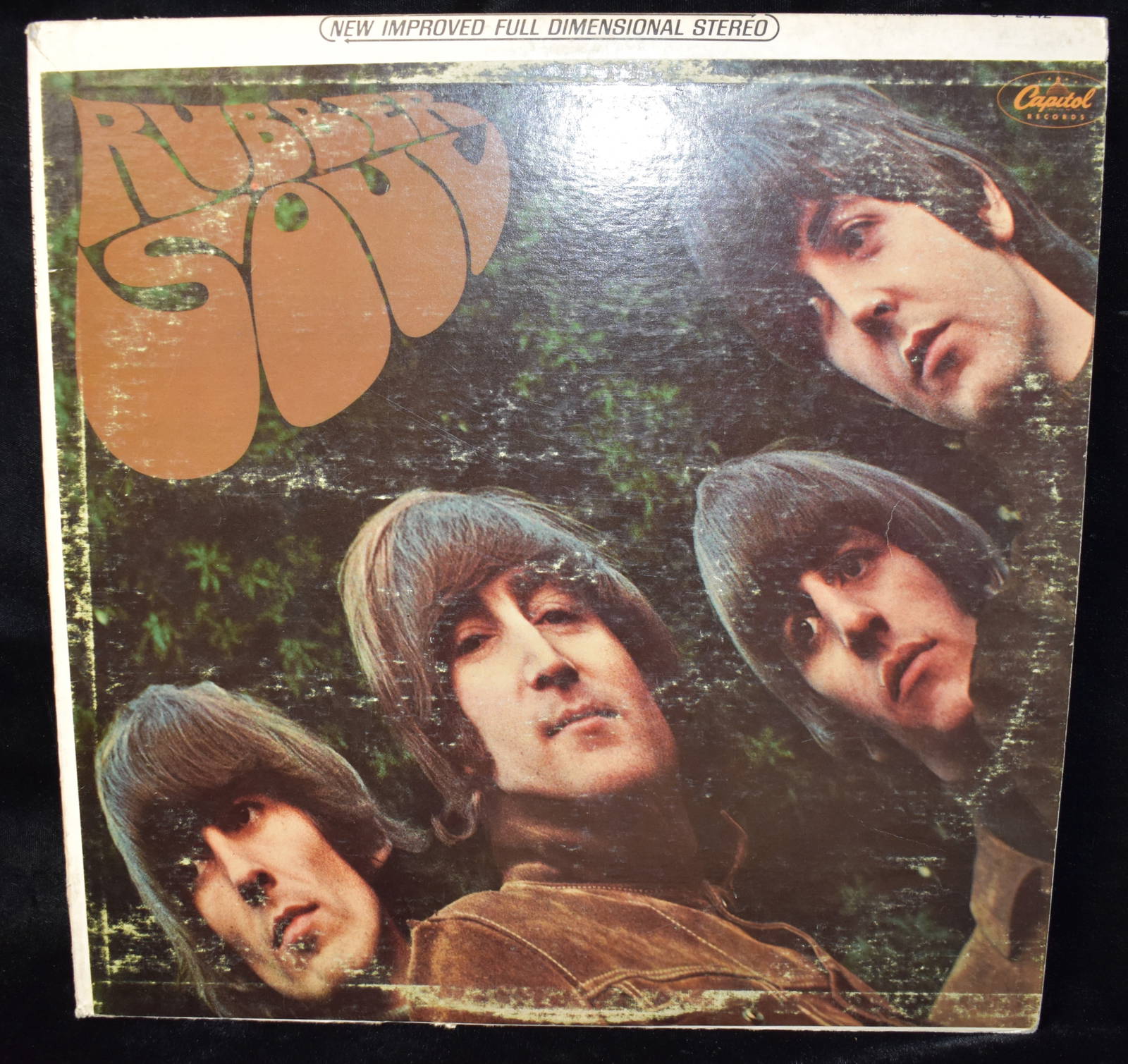 The Beatles Rubber Soul Apple St 2442 Vinyl Lp Excellent Condition