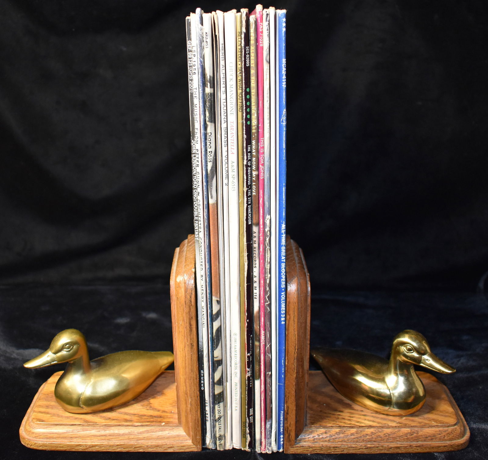 14 Record Albums - 1950's to 1980's John Lennon, Diana Ross, Heatwave, Tom Jones (1 of 9)