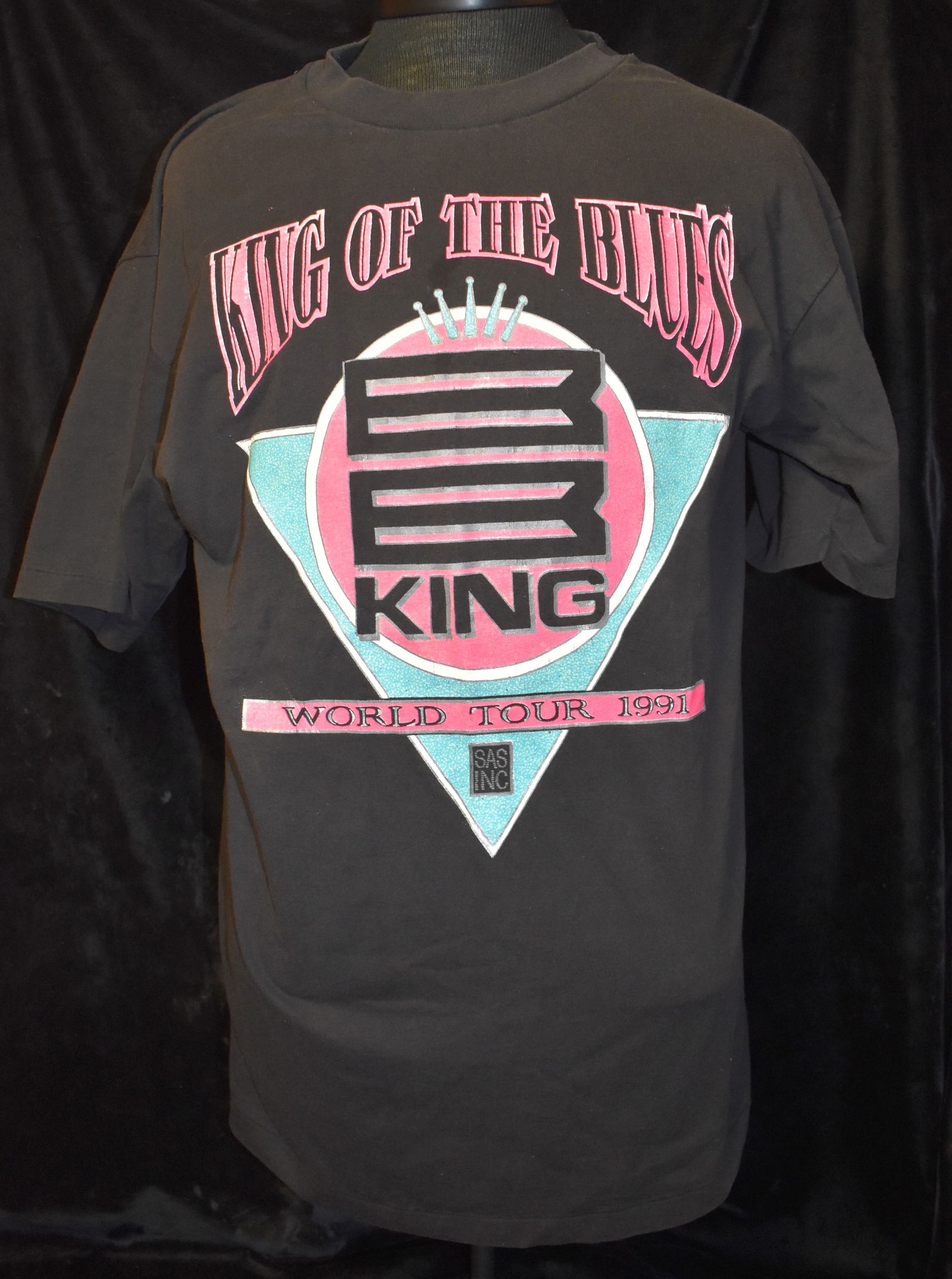 1991 Bb King King Of The Blues World Tour T Shirt Xl Or Xxl Excellent