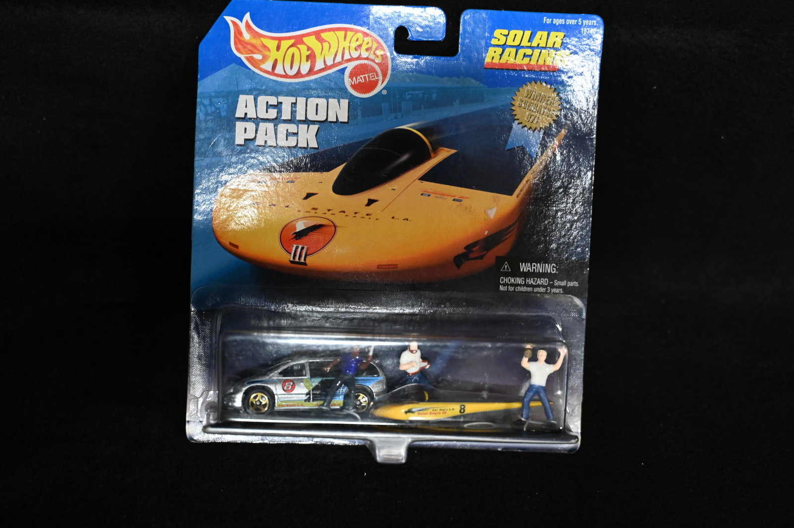 1998 Hot Wheels Action Pack Solar Racing Cal State L.A. Solar Eagle 3.: 1998 Hot Wheels Action Pack Solar Racing Cal State L.A. Solar Eagle 3.