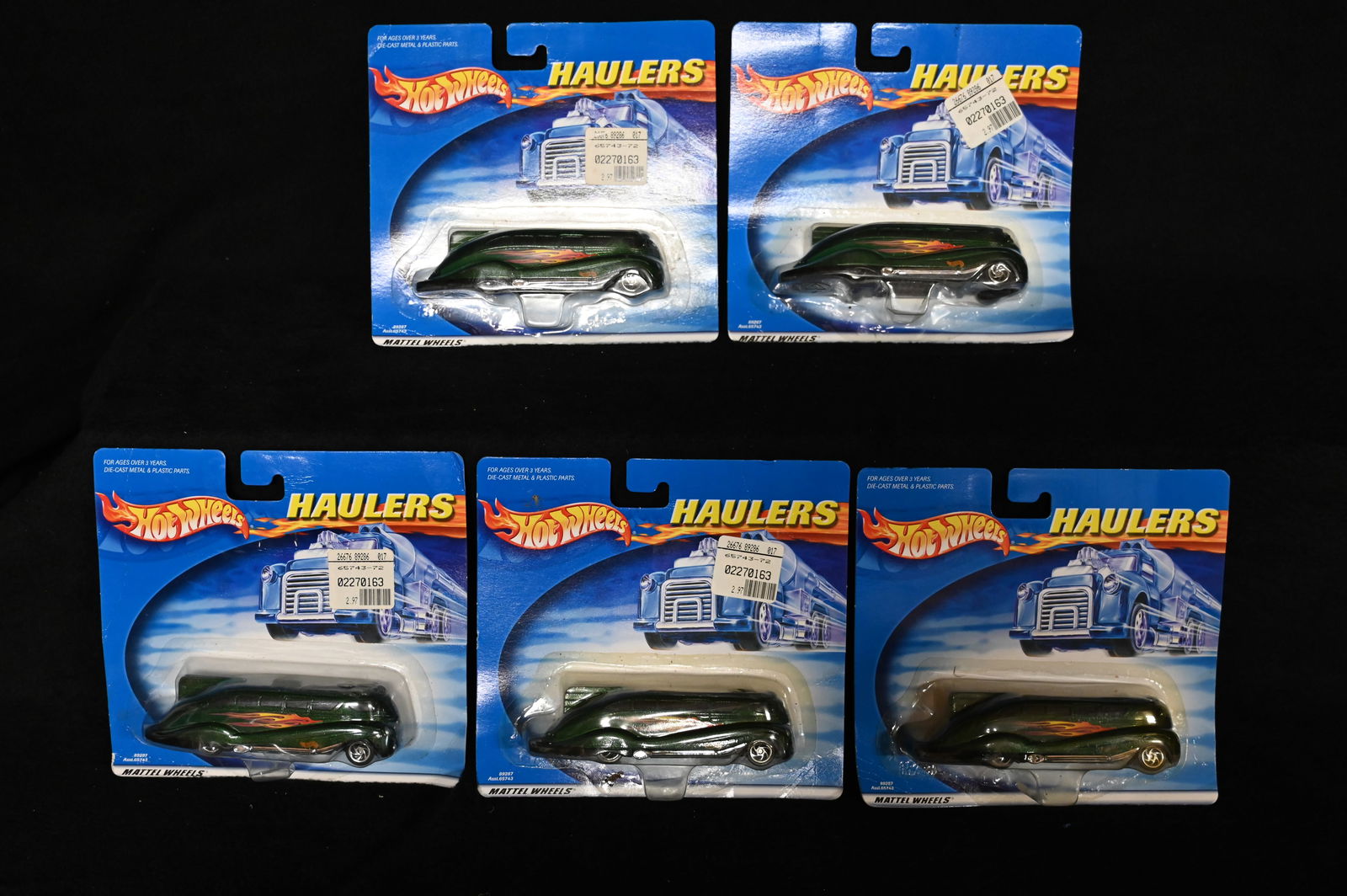 5 Hot Wheels 2000 Heavy Haulers. (1 of 6)