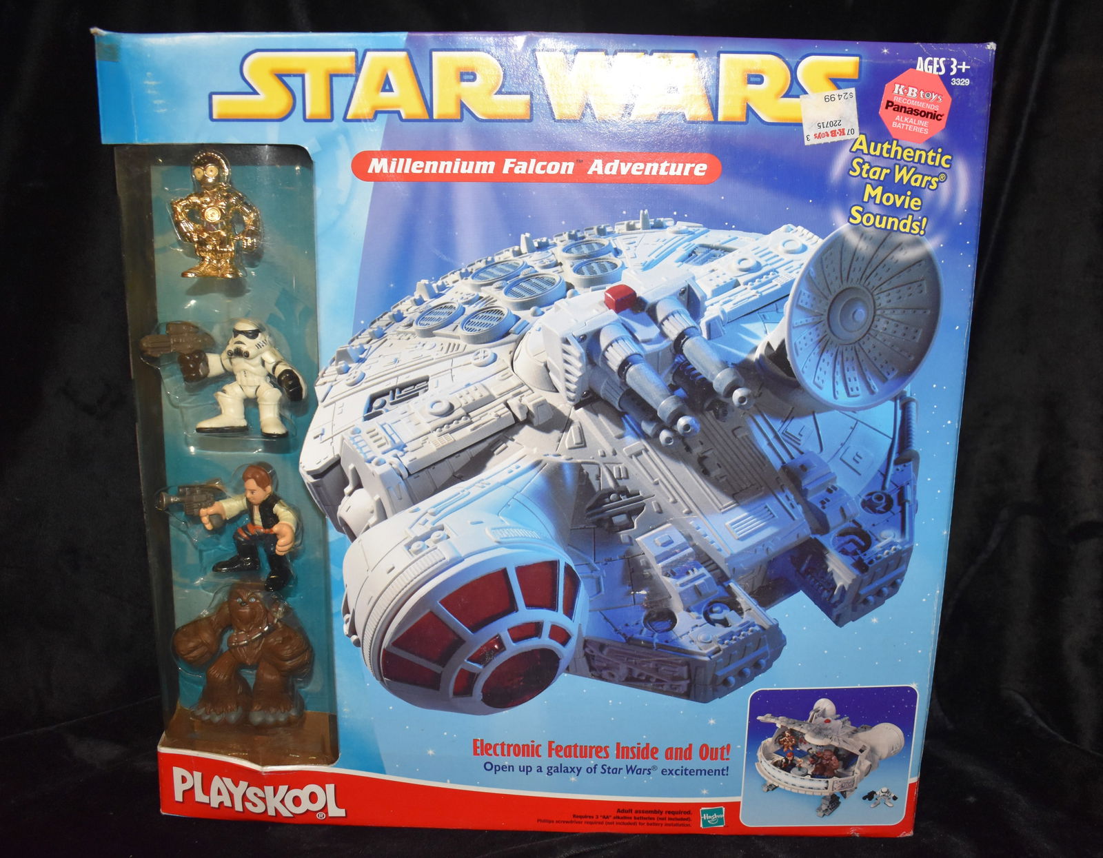 2002 Playskool Hasbro Star Wars Millennium Falcon Adventure Electronic Features (1 of 4)