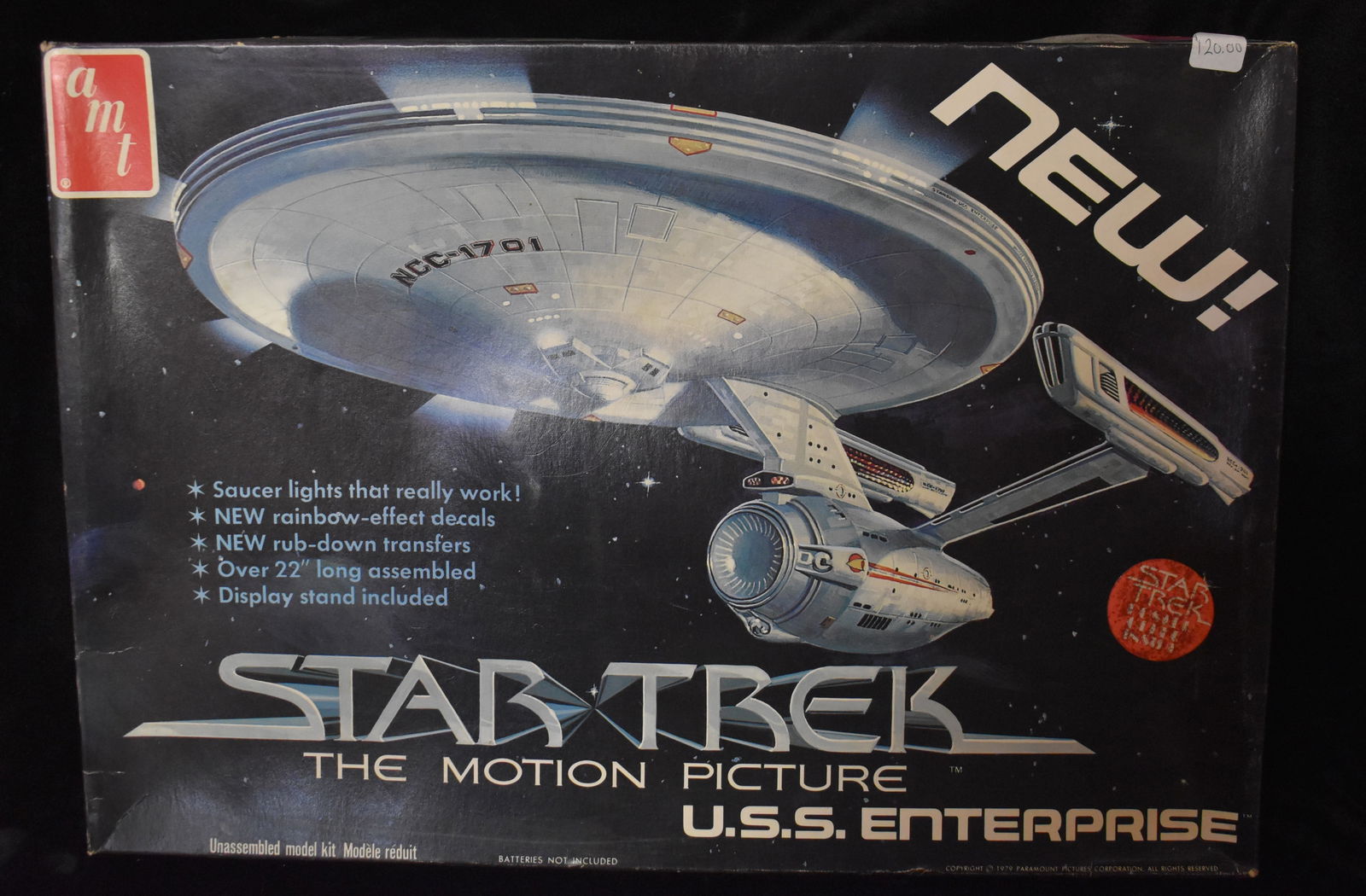 1979 Star Trek Enterprise Model Kit New in the Box (1 of 5)