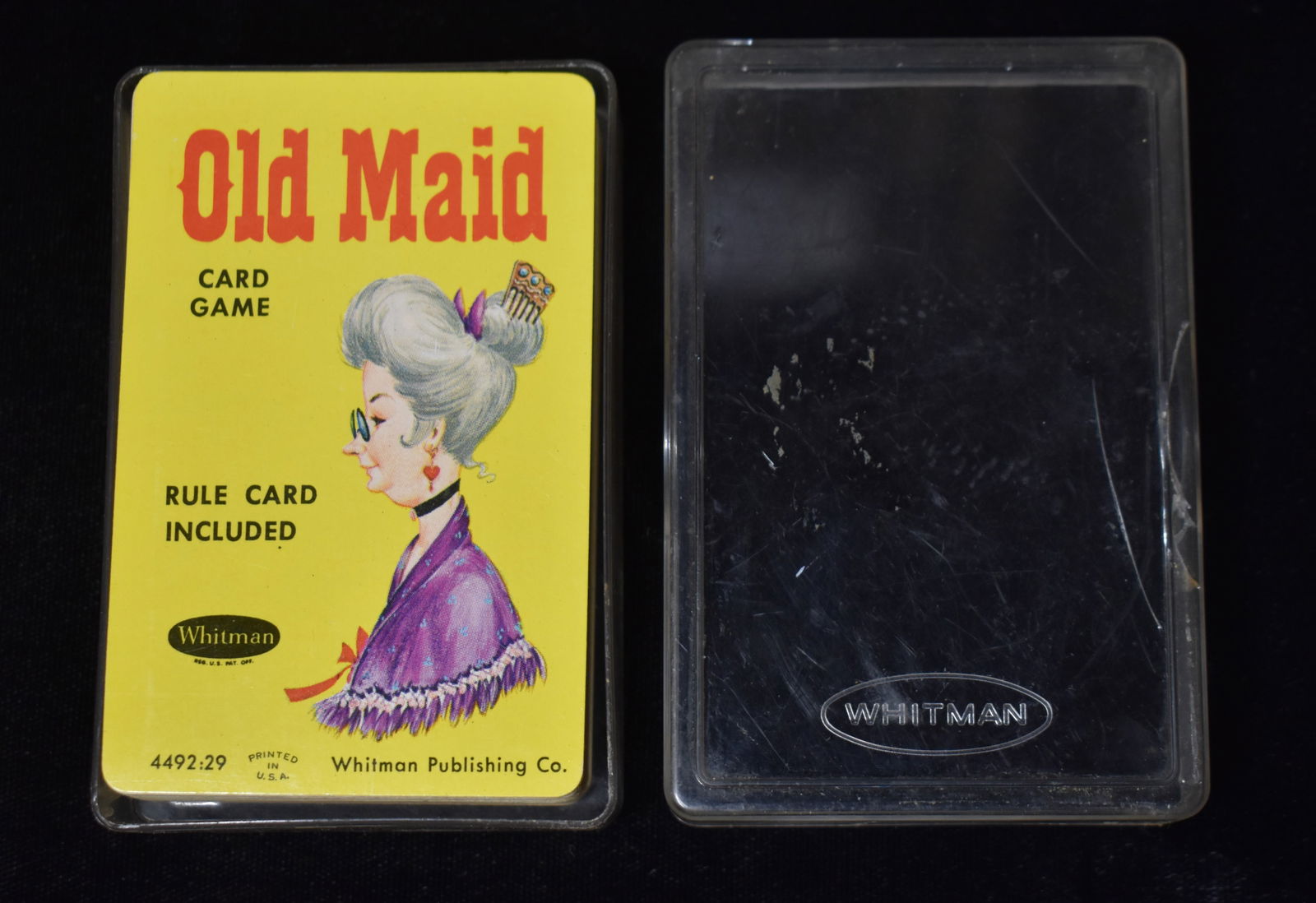 1960's Vintage Whitman OLD MAID Card Game Complete Deck 4492 (1 of 3)