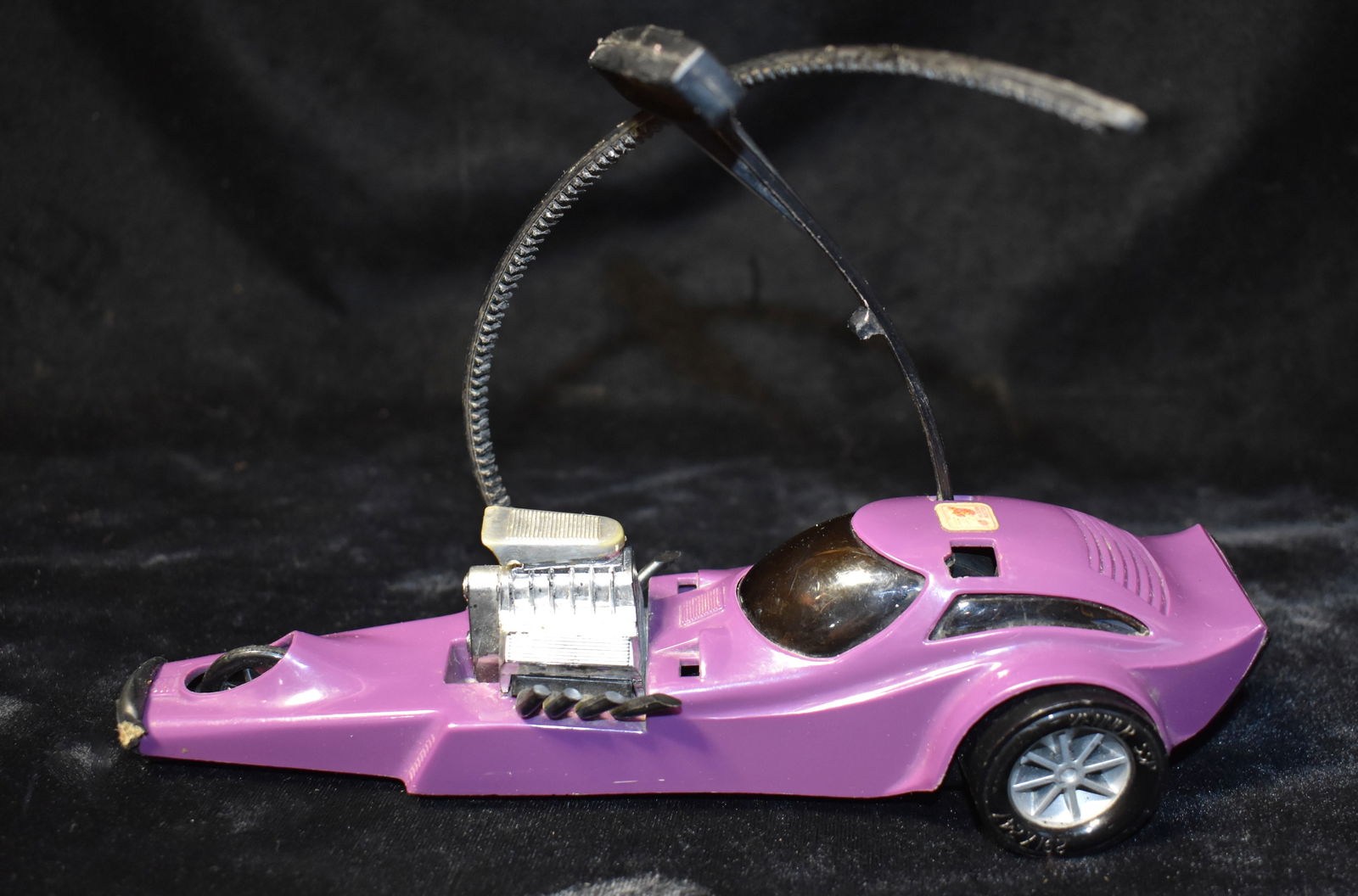 Purple King Cobra Kenner Ssp Rip Cord Dragster Race Car Gyro 1972