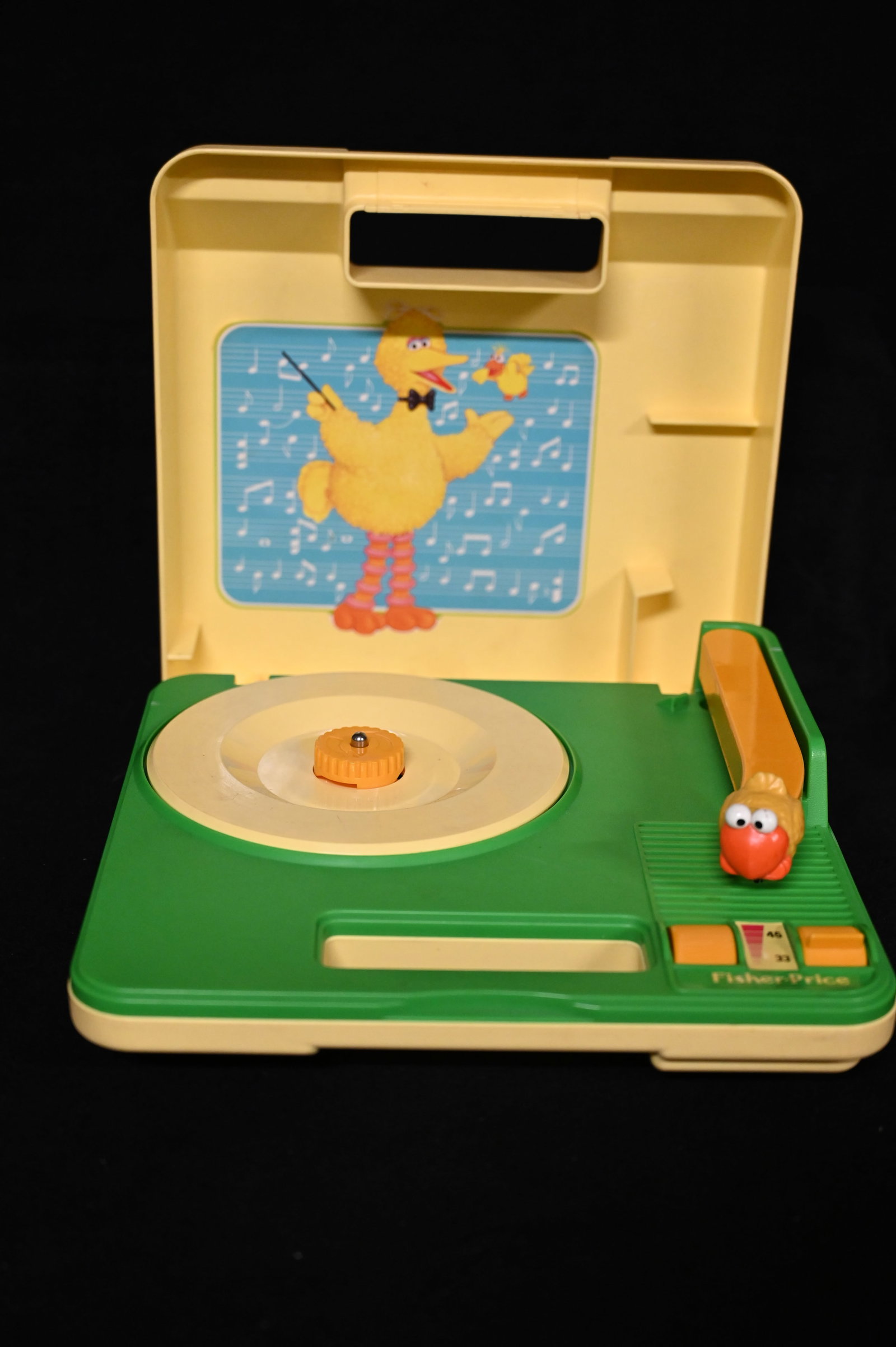 1983 Fisher Price Sesame Street Record Player. Not Tested to see if it works.: 1983 Fisher Price Sesame Street Record Player. Not Tested to see if it works.