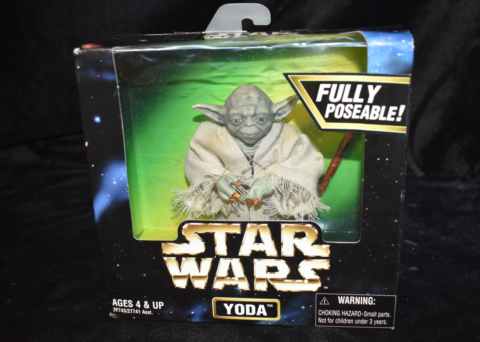 Star Wars Action Collection Yoda Fully Posable! 6" New in Box 1997: Star Wars Action Collection Yoda Fully Posable! 6" New in Box 1997