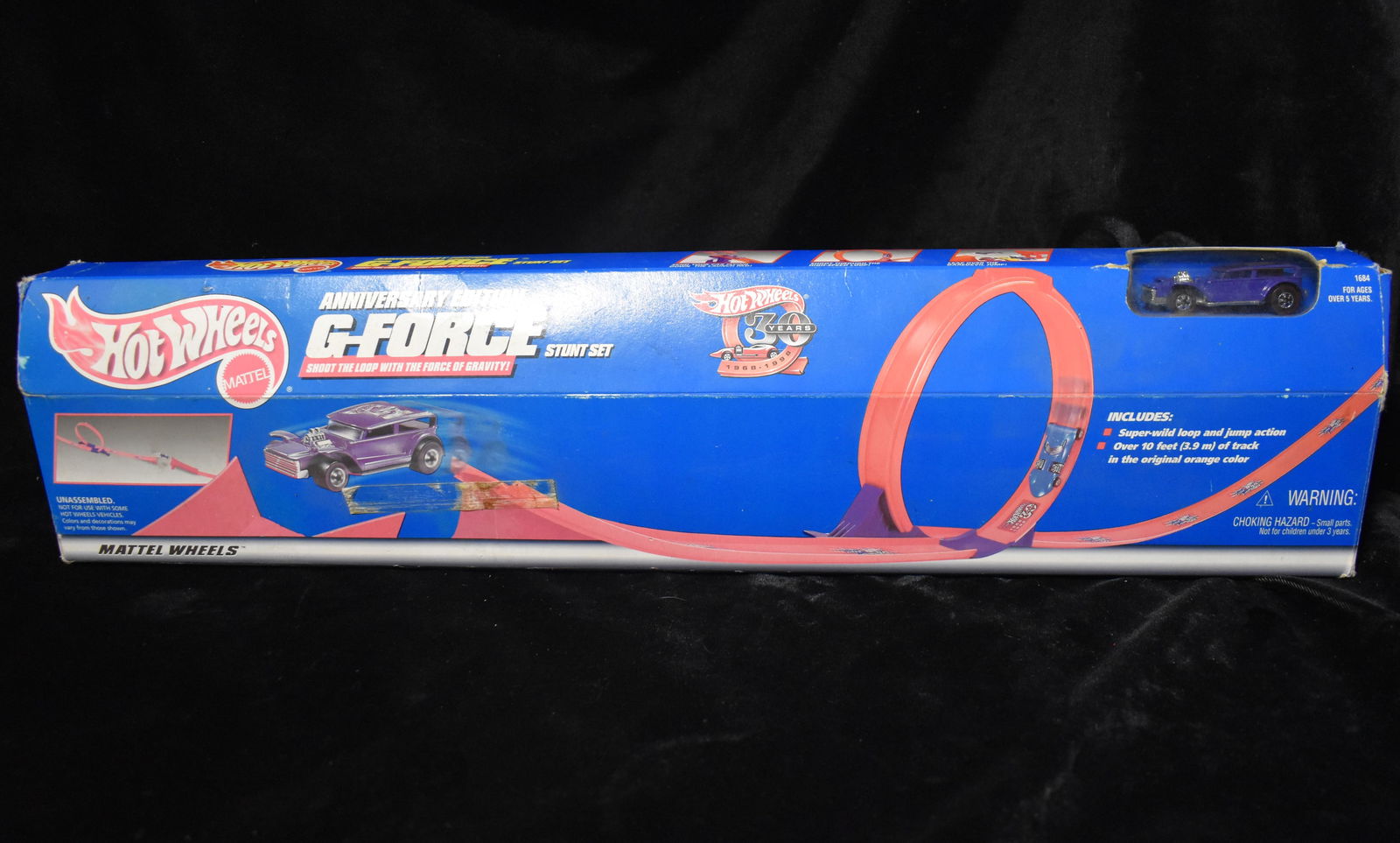 Hot Wheels Anniversary Edition G-Force Stunt Set Vintage 1997 - Sealed (1 of 5)