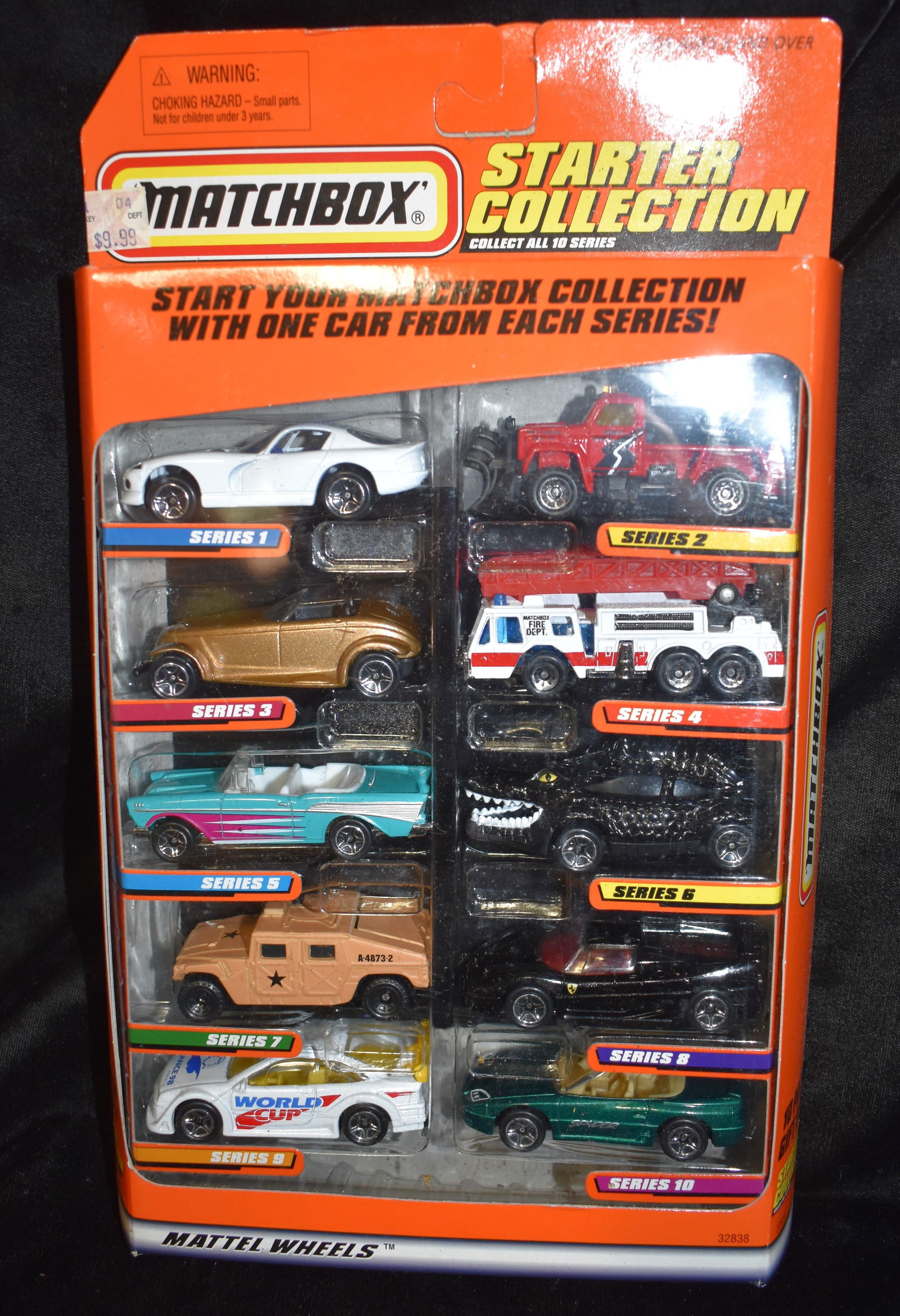 Matchbox 10 pack 1997 Mattel Wheels Starter Collection (1 of 4)