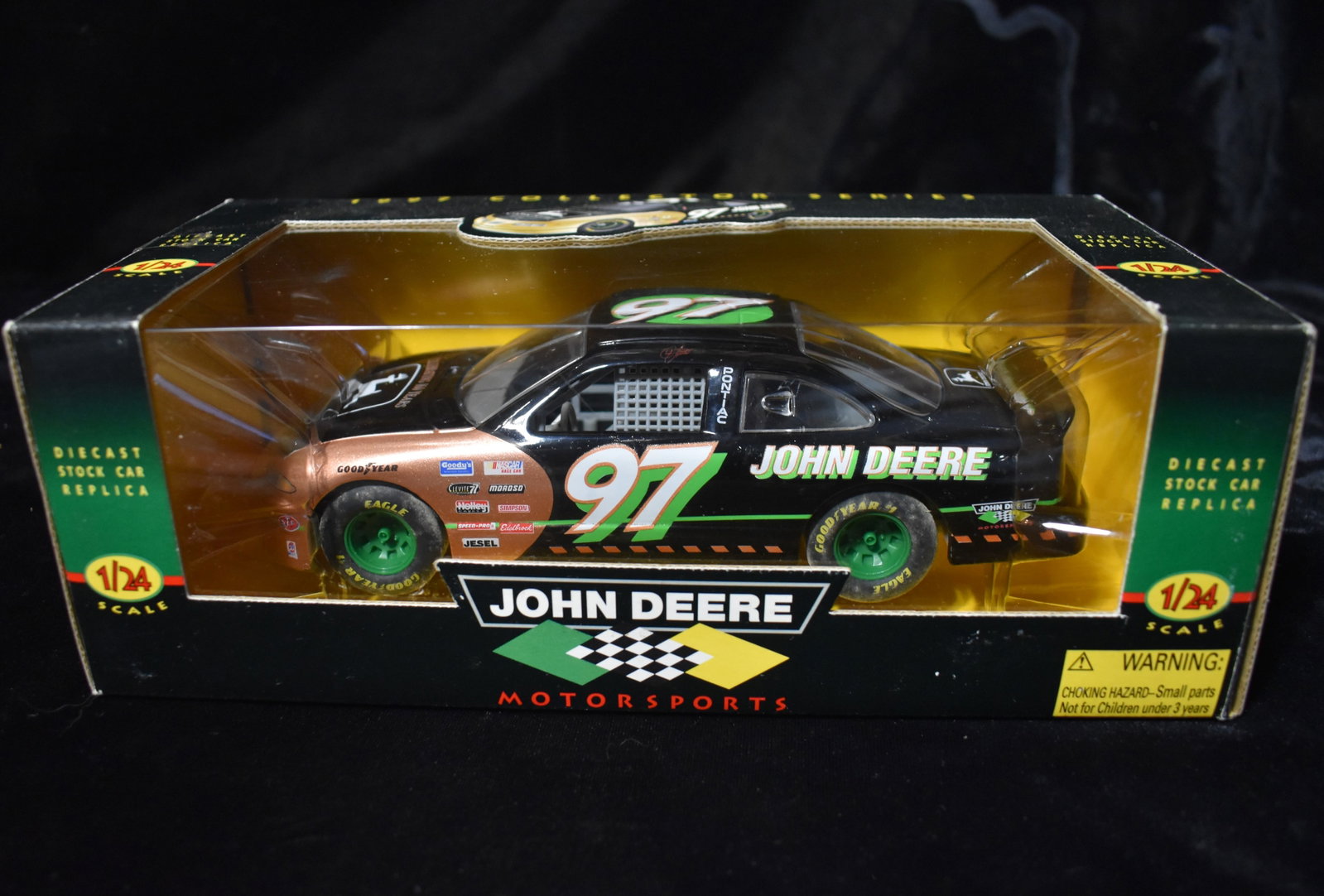 John Deere Motorsports 1997 Chad Little 1997 Collector Series 1:24 NIB: John Deere Motorsports 1997 Chad Little 1997 Collector Series 1:24 NIB