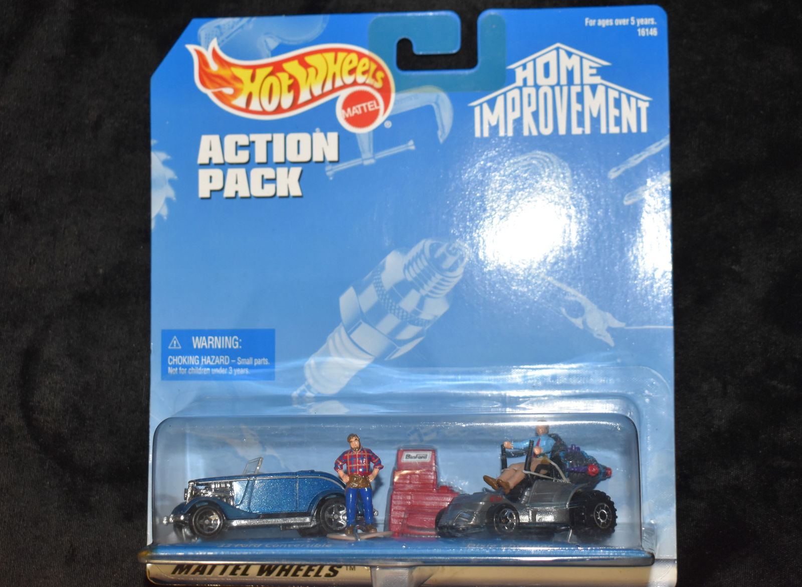 Hot Wheels ACTION PACK Home Improvement Set with Figures Sealed Tim Allen: Hot Wheels ACTION PACK Home Improvement Set with Figures Sealed. Tim Allen. 1996 New in the package.