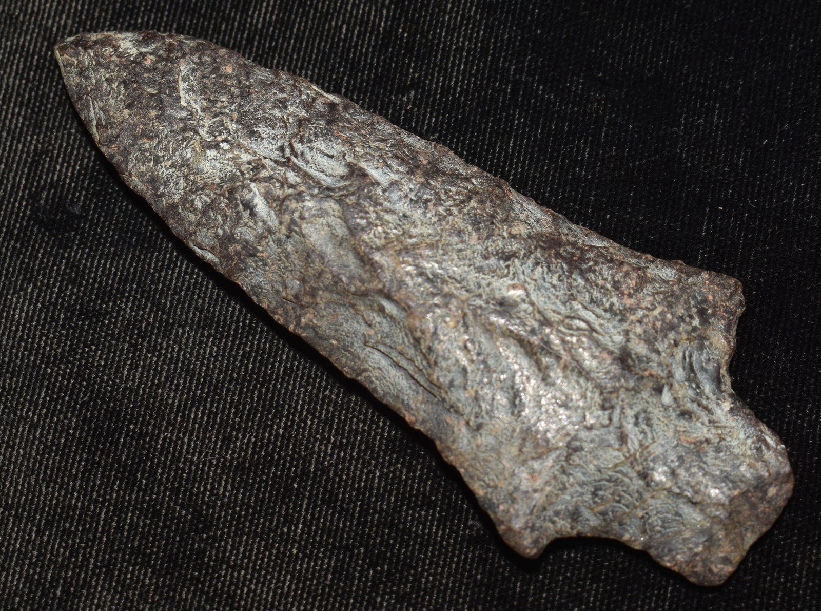 3 3/4" Olithic Heavy Duty found in Sevier County, Arkansas: 3 3/4" Olithic Heavy Duty found in Sevier County, Arkansas. Ex George Wolf Collection