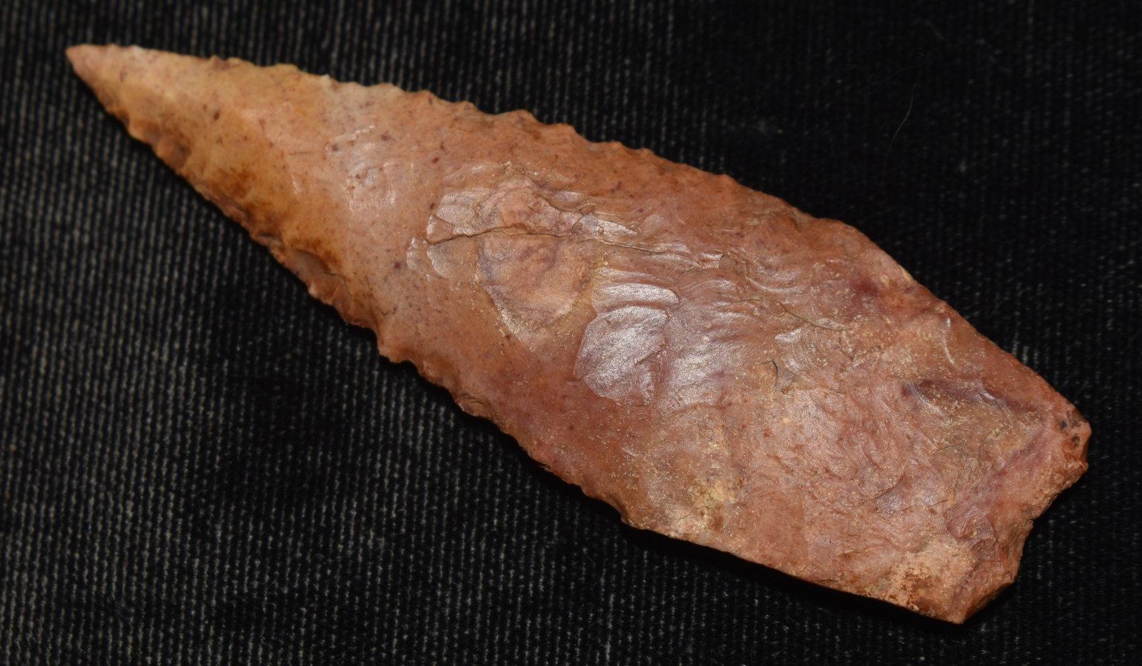 3 1/16" Finely Made Searcy found in Pettis County, Missouri w/ Keele COA: 3 1/16" Finely Made Searcy found in Pettis County, Missouri w/ Keele COA. Ex George Wolf Collection