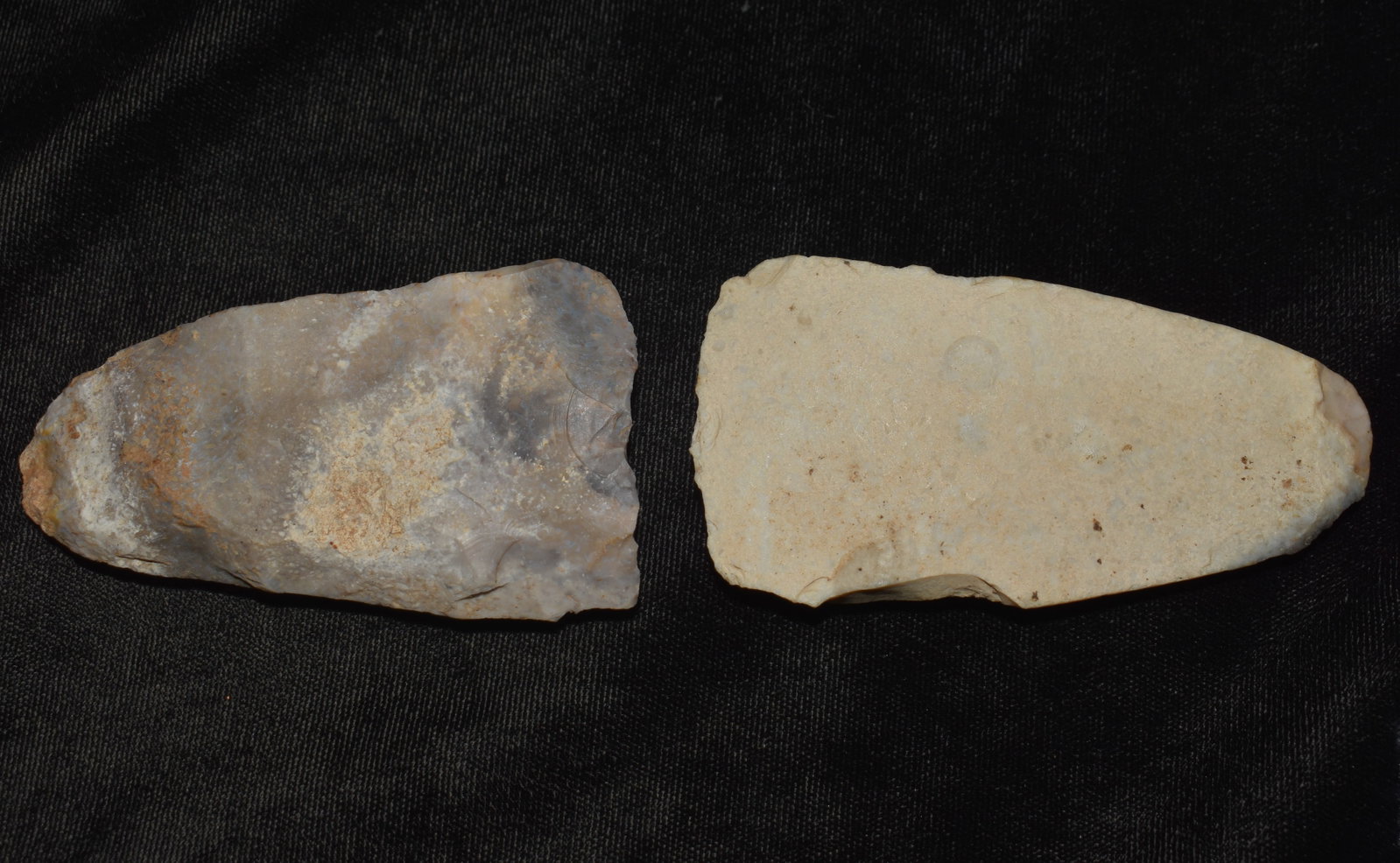 2 Clear Fork Gouges found in Pettis County, Missouri: 2 Clear Fork Gouges found in Pettis County, Missouri. Ex George Wolf Collection.