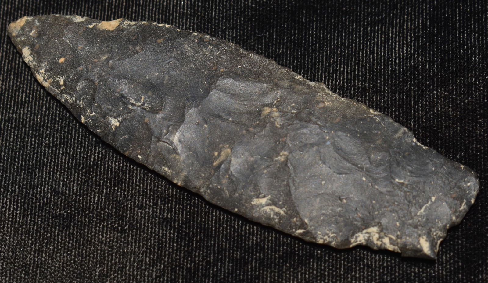 3 3/4" Alberta Found in Lake County, California by Venn Keeling w/ Keele COA: 3 3/4" Alberta Found in Lake County, California by Venn Keeling on and near Bartlett Mountain And Catalogued by Berkley University. w/ Keele COA