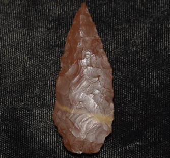 2 1/8" Red Jasper Cascade Found in Lake County, California by Venn Keeling on and near Bartlett: 2 1/8" Red Jasper Cascade Found in Lake County, California by Venn Keeling on and near Bartlett Mountain And Catalogued by Berkley University