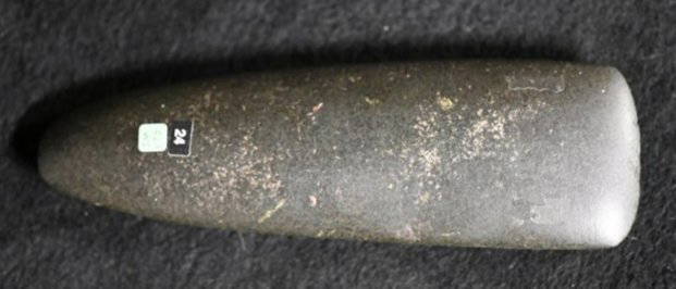 8 1/8" Phenomenal Celt Found in Illinois Ex: Steve Manos, Matt Lay Collections. Comes with a Ryan: 8 1/8" Phenomenal Celt Found in Illinois Ex: Steve Manos, Matt Lay Collections. Comes with a Ryan Keele COA.