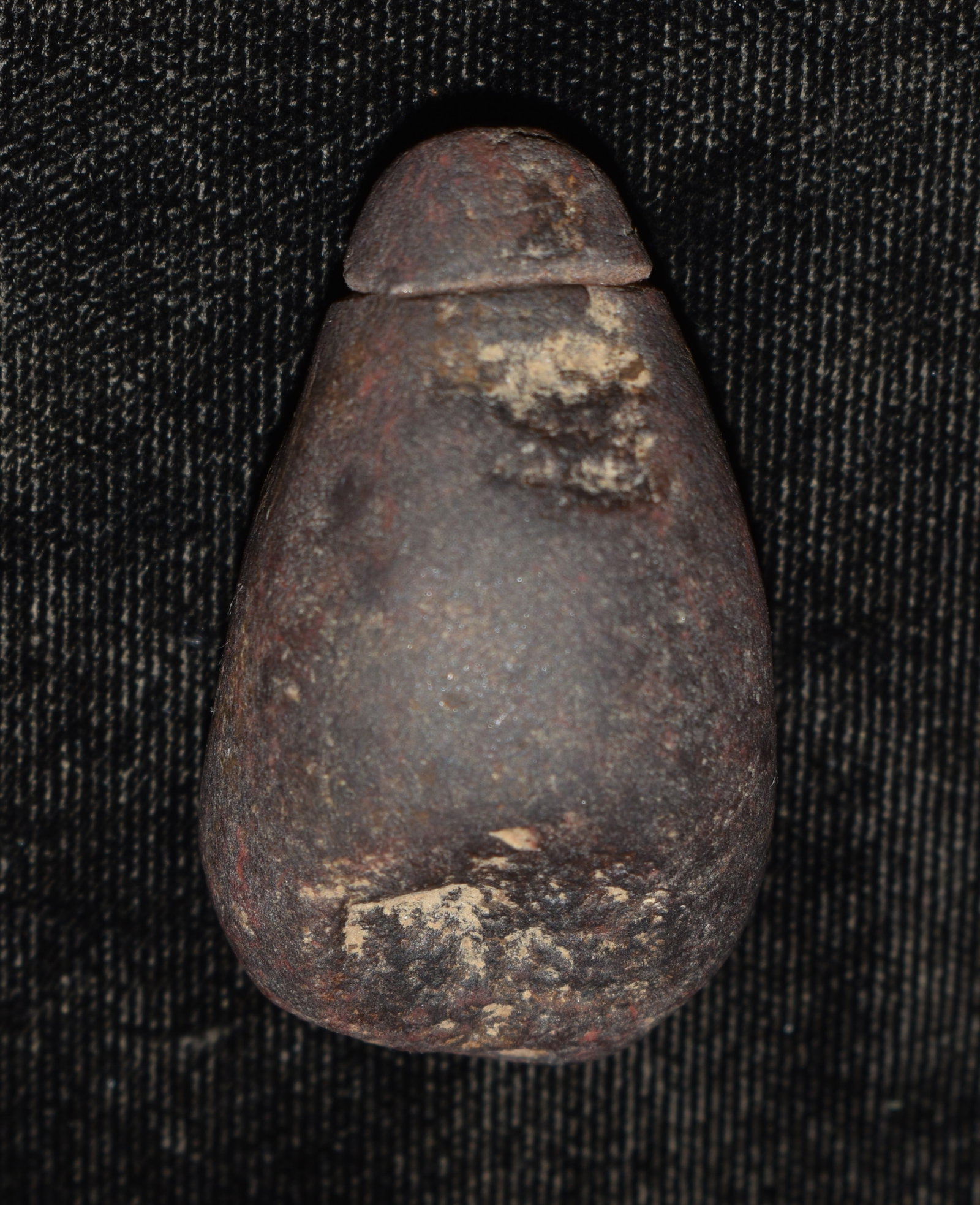 1 1/2" Hematite Plummet or Charm found by Don Black in Pike County, Missouri (1 of 7)