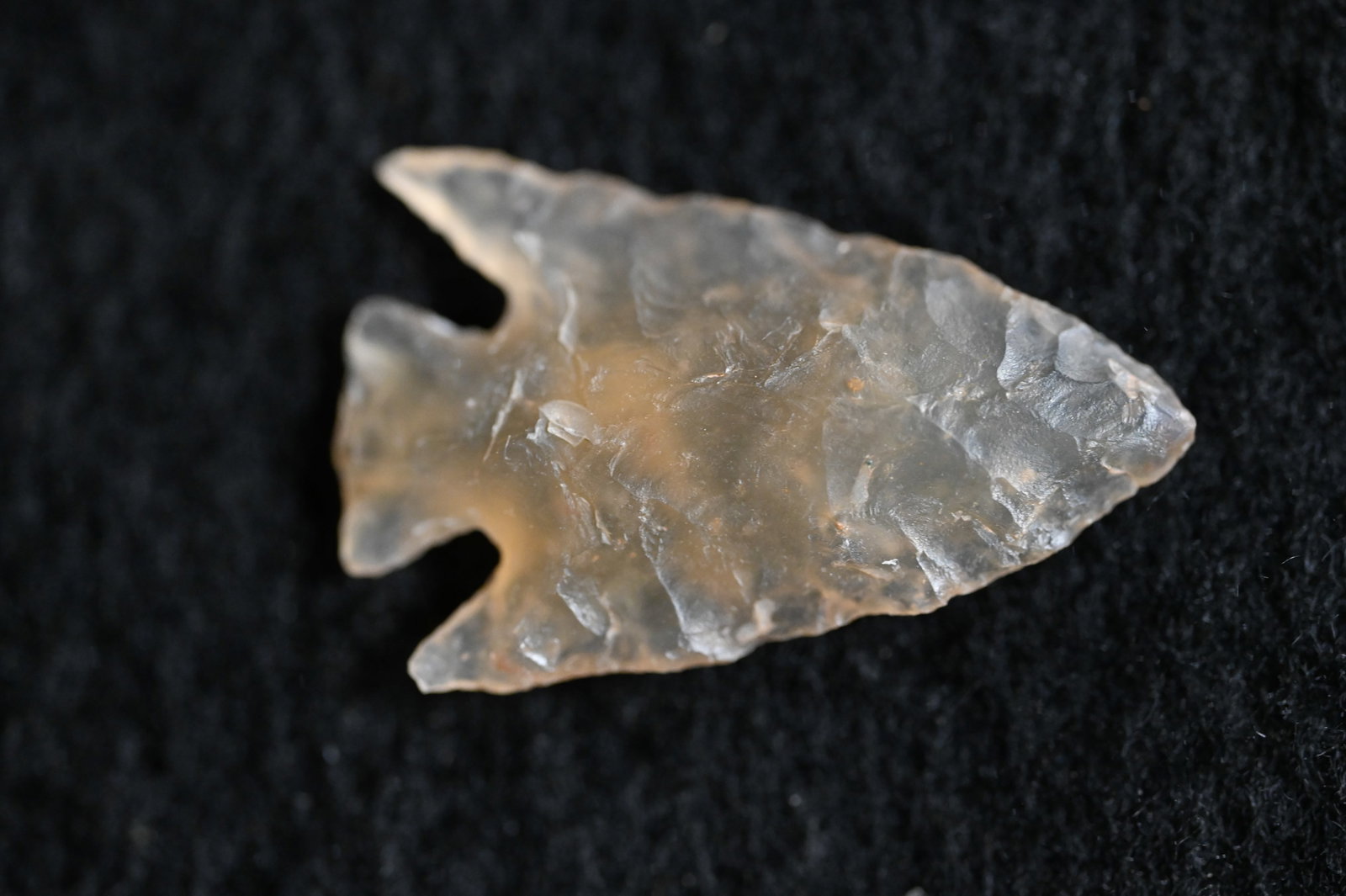 Translucent Columbia Plateau 1 1/8" Found in Oregon and made out of Agate comes with a Ryan Keele (1 of 10)