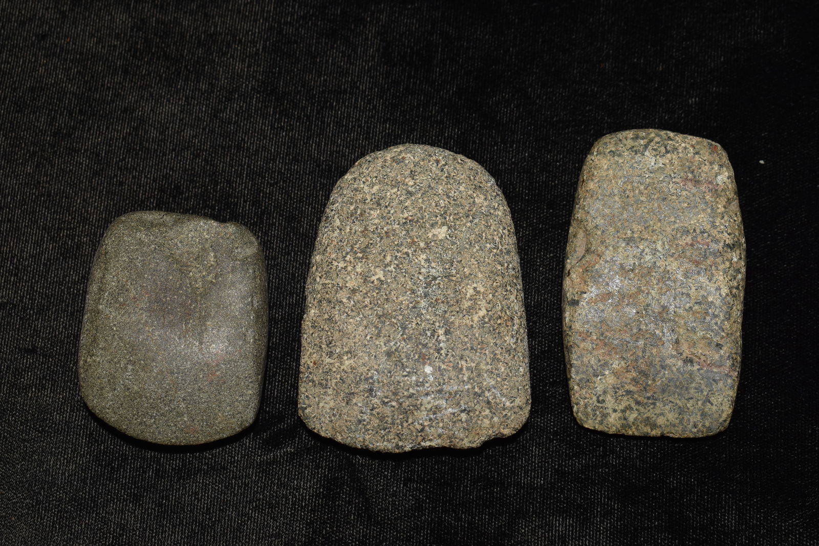 3 Granite Celts found in SE Iowa (1 of 9)