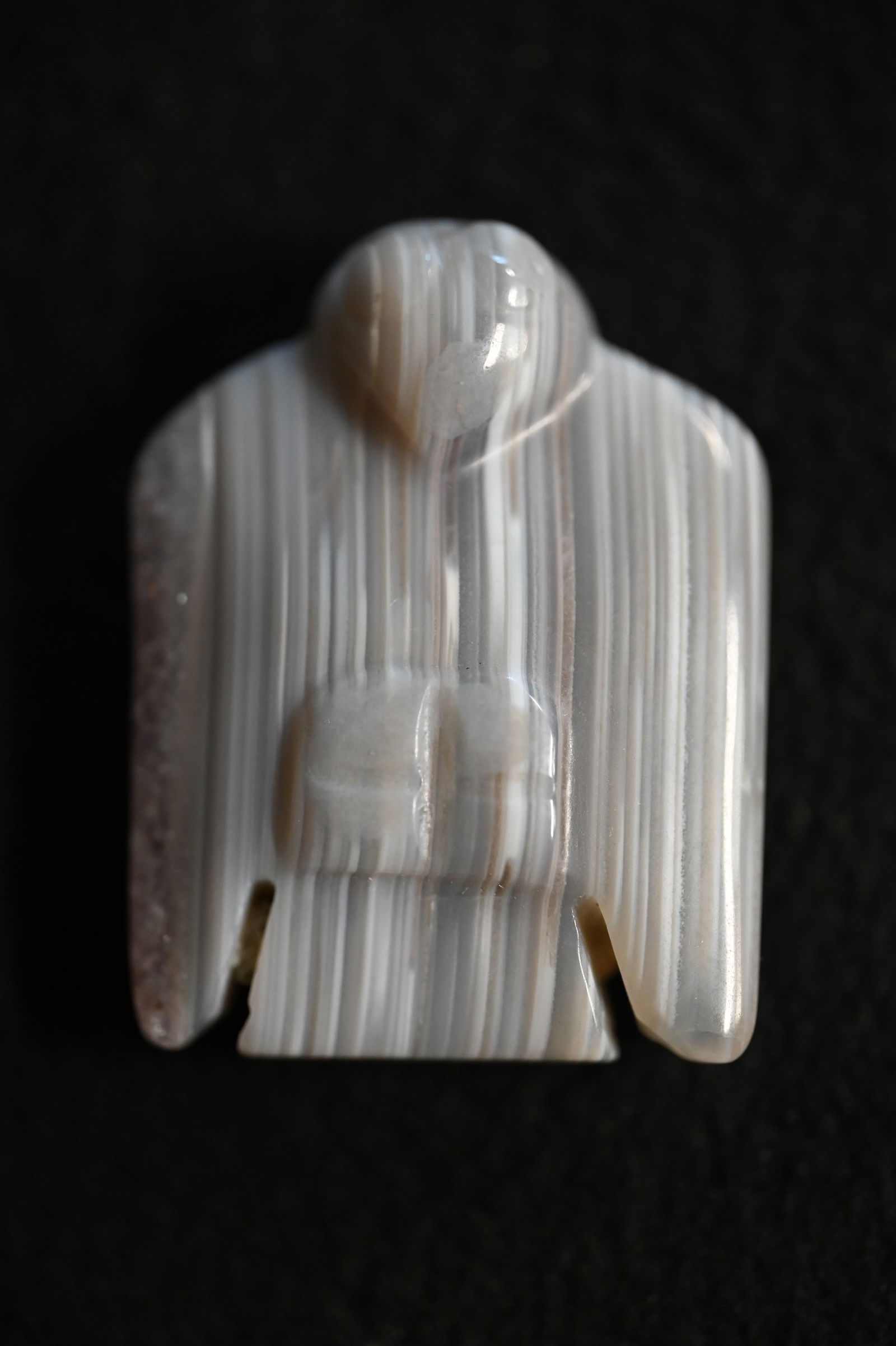 1 7/8"  Neolithic Agate Bird Pendant Found in China Approx. 3000 B.C. (1 of 7)