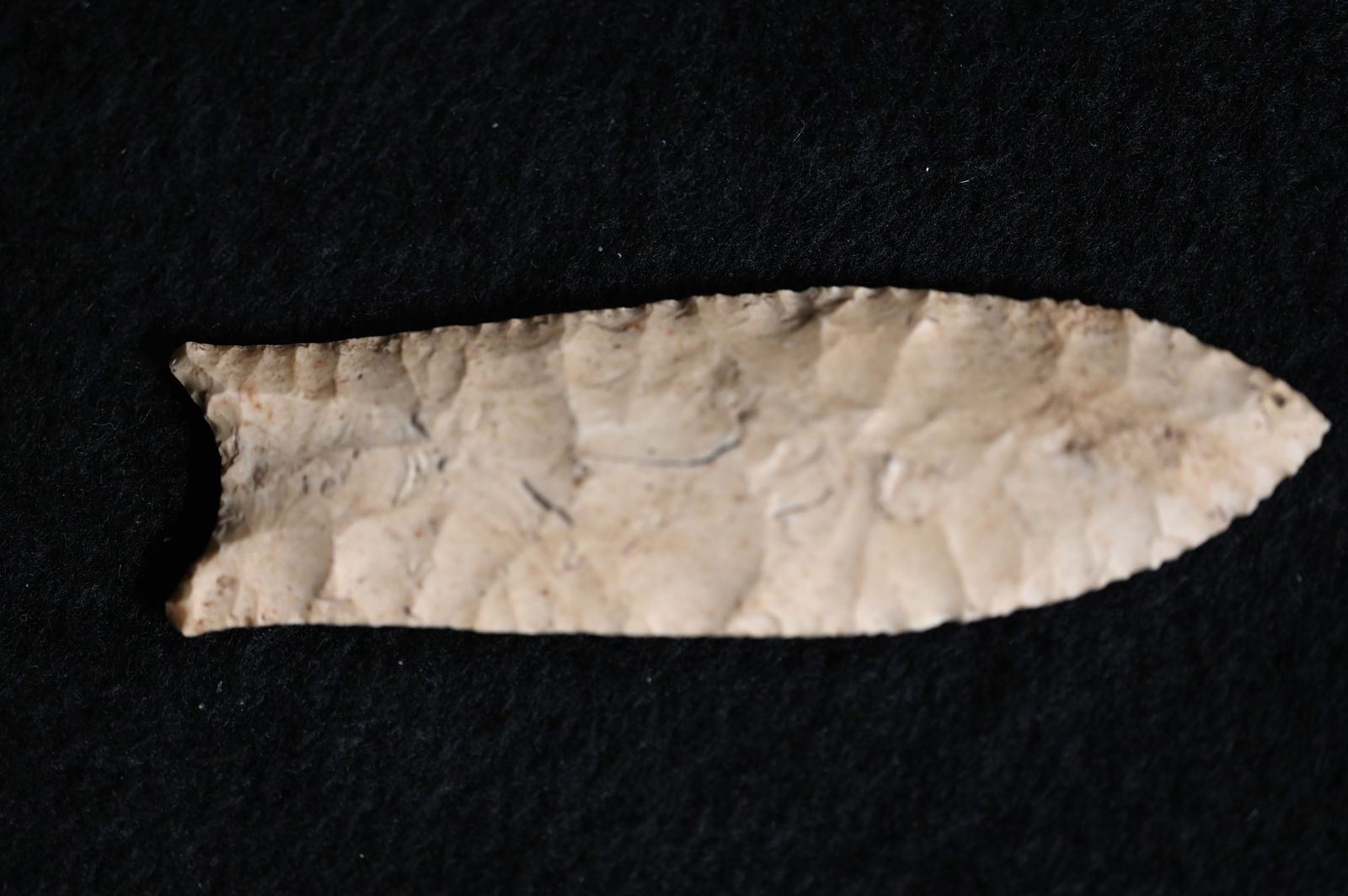 3 5/8" Clovis Arrowhead Modern Made. (1 of 9)
