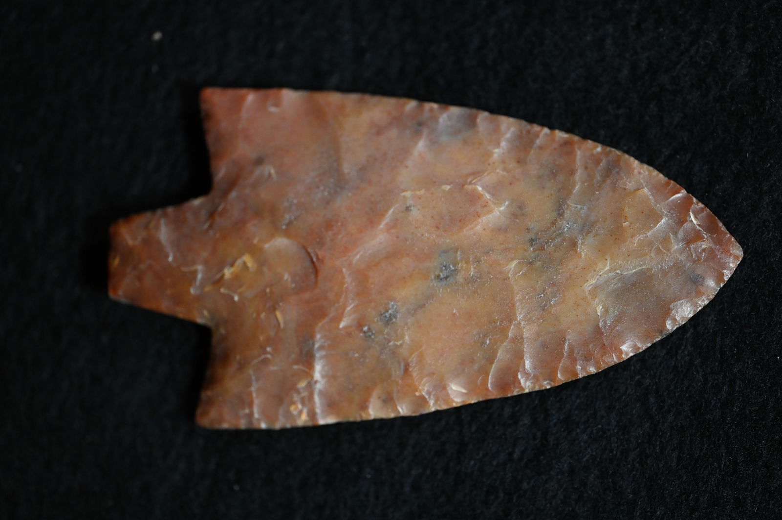 3 7/8" Arkansas Novaculite Modern Made Arrowhead Made by Carl Becker in 2008. (1 of 10)