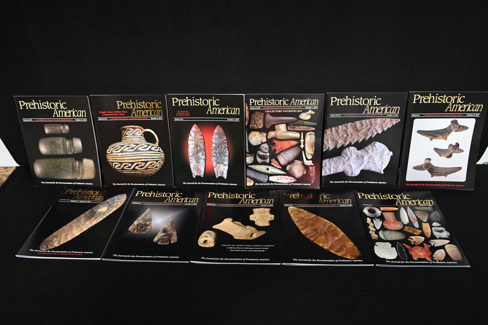 11 Issues of Prehistoric American 2007-2022. (1 of 7)