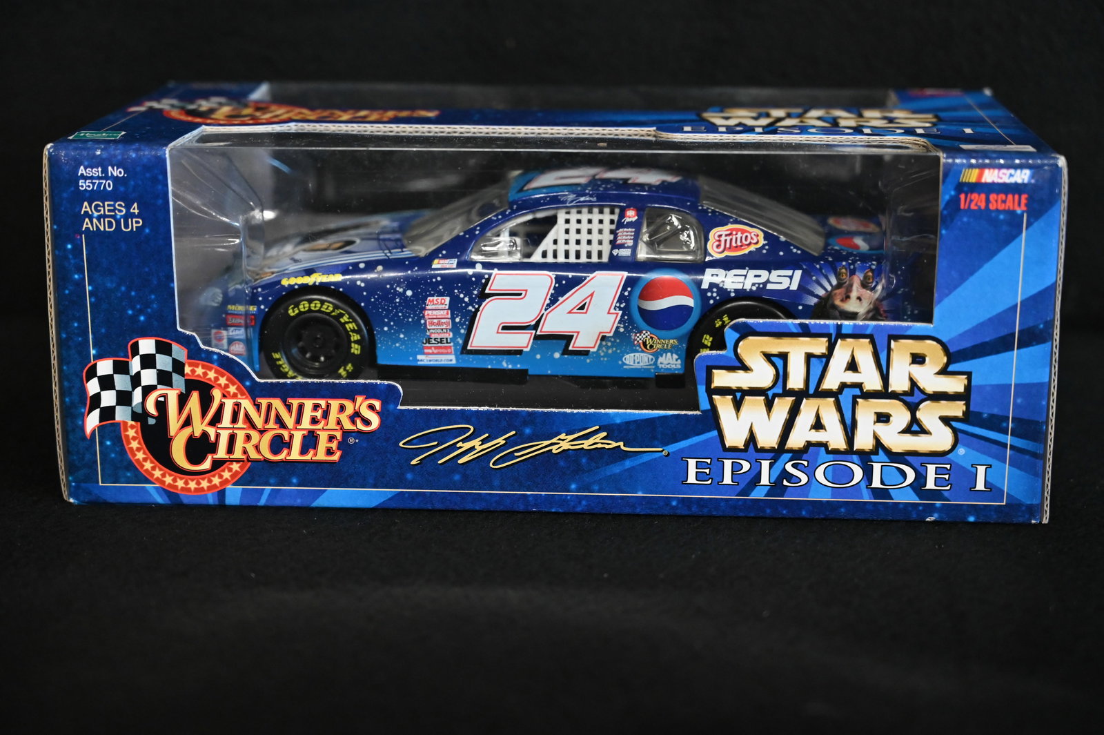 Star Wars Episode I Jeff Gordon Pepsi Nascar 1999 Winner's Circle 1/24 Scale Die Cast Car.: Star Wars Episode I Jeff Gordon Pepsi Nascar 1999 Winner's Circle 1/24 Scale Die Cast Car.
