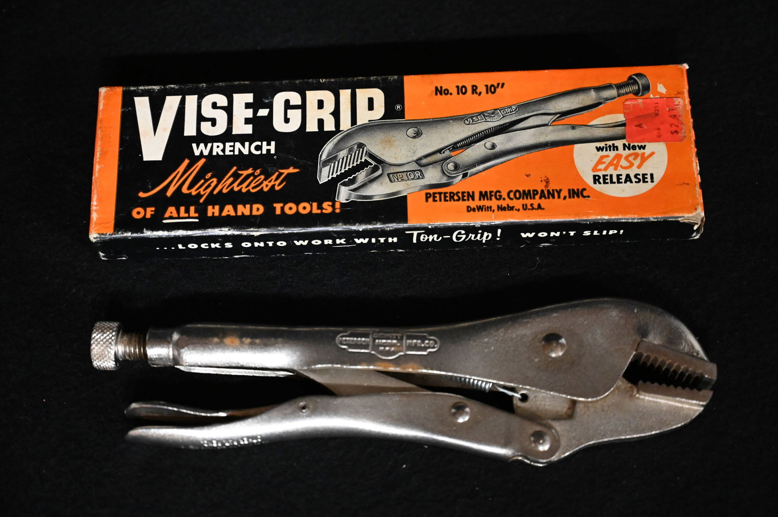 Vintage Vise-Grip Wrench in The Original Box made by Peterson MFG. Company Inc. (1 of 4)