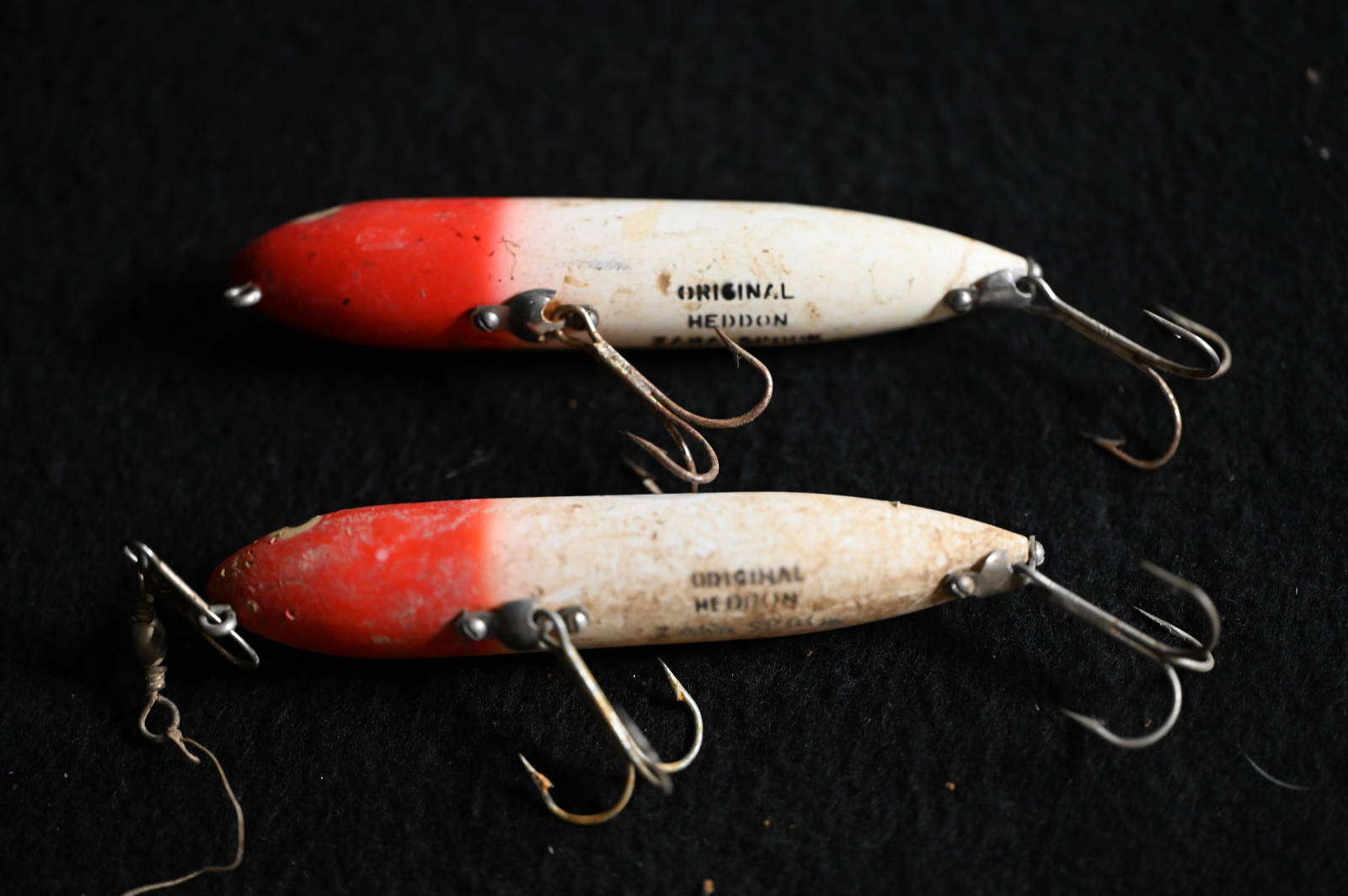 2 Original Heddon Zaraspook Vintage Fishing Lures. Auction