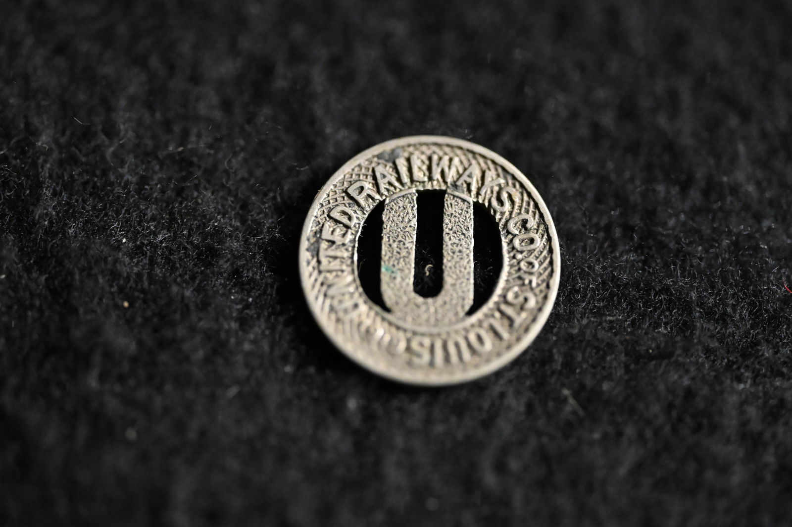 United Railway Co. of St. Louis 1919 Token Good For One Ride. (1 of 3)