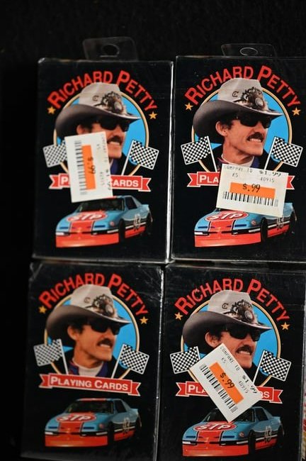 4 Decks of Richard Petty Playing Cards NASCAR produced by The U.S. Playing Card Co. (1 of 4)