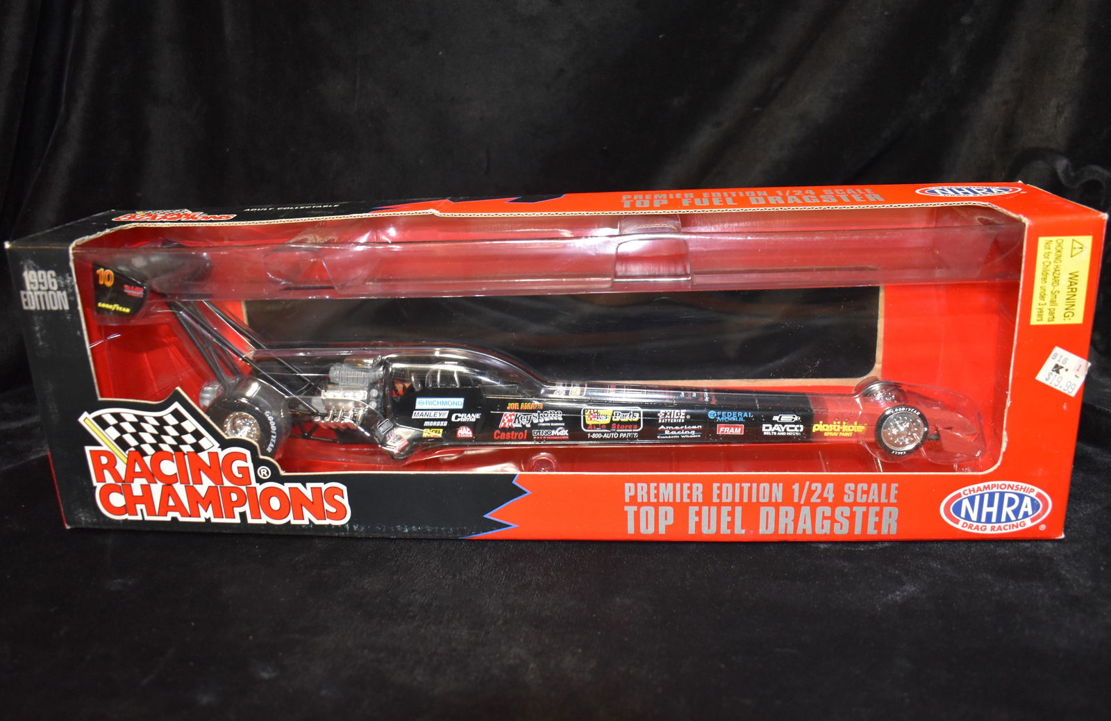 送料無料 内祝い Fuel Top Dragster Scale 1:24 Internationals American 1996 レーシングチャンピオン