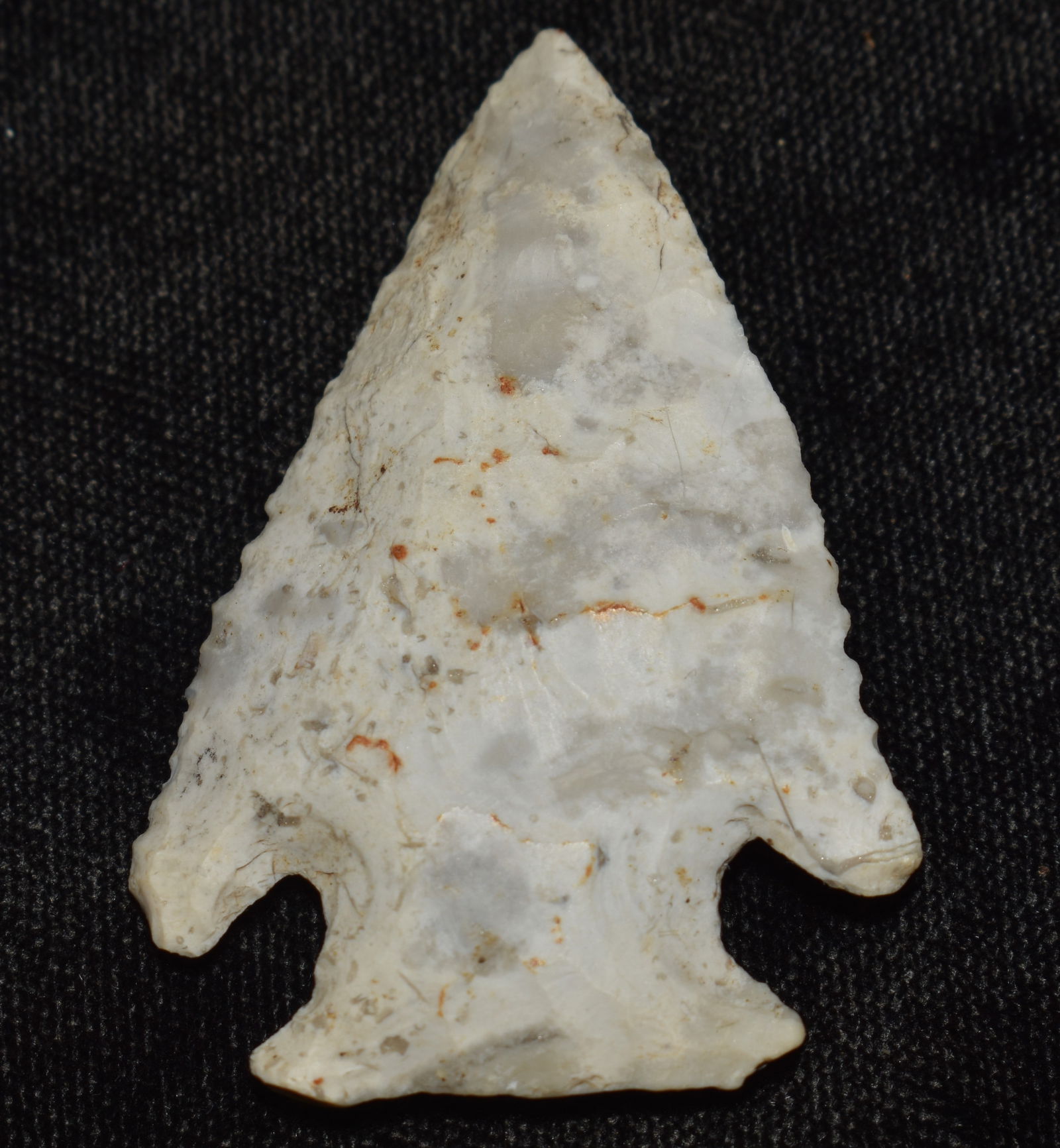 1 15/16" Hardin Barb found in Pike Co, IL.  Ex Steve Manos Collection w/ Ryan Keele COA.  Very well (1 of 8)
