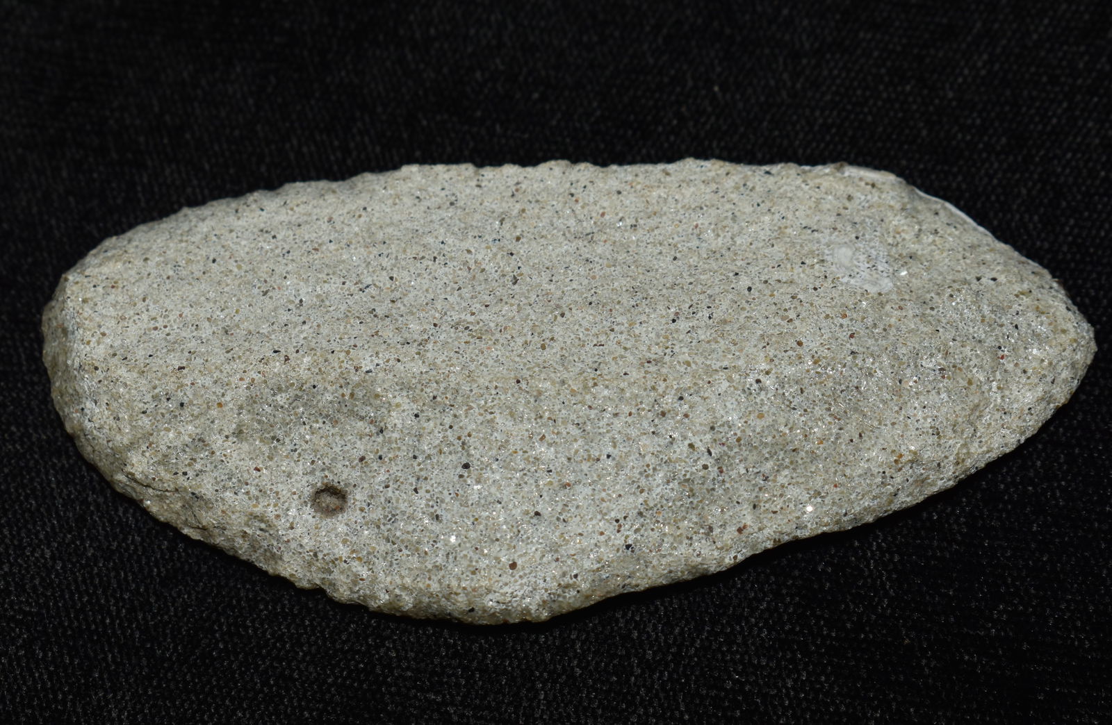 3 1/4" Green Sugar Quartz Uniface Blade found in South Dakota (1 of 7)