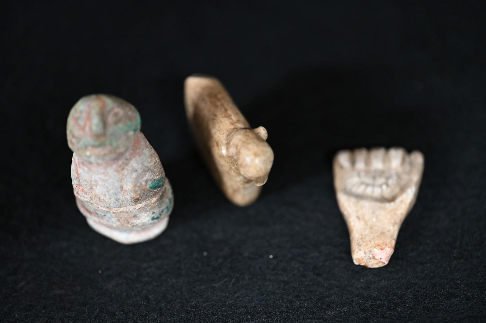 3 Pre Columbian Ilas "Stone Figures" Hand Carved from Bolivia and blessed to protect the herds of (1 of 8)