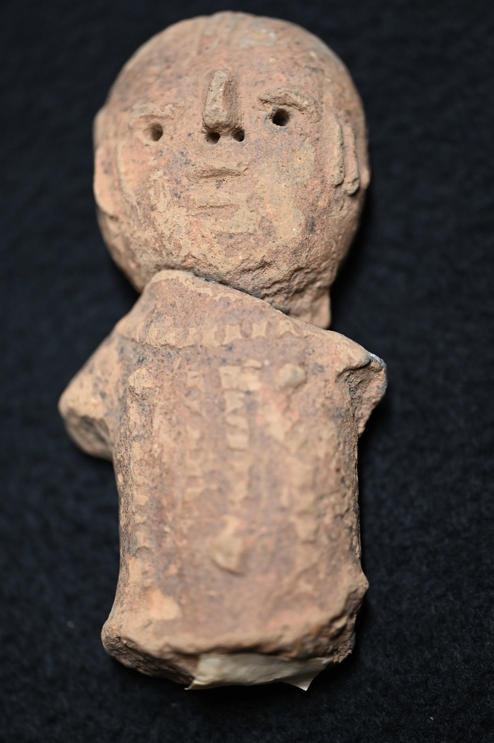 Pre Columbian Stone Figure Circa 200-1000 A.D. 5 inches tall.: Pre Columbian Stone Figure Circa 200-1000 A.D. 5 inches tall.