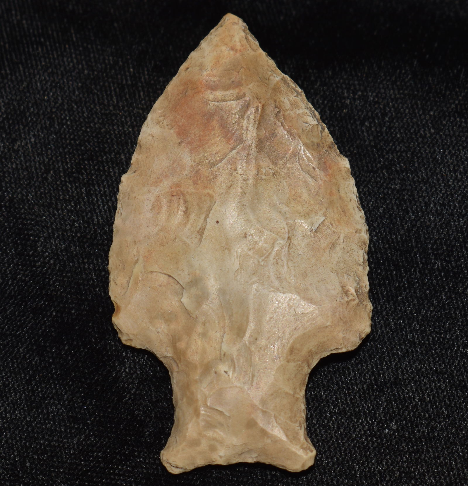 2 5/8" River Patina'd Rice Arrowhead found in Pettis County, Missouri (1 of 7)
