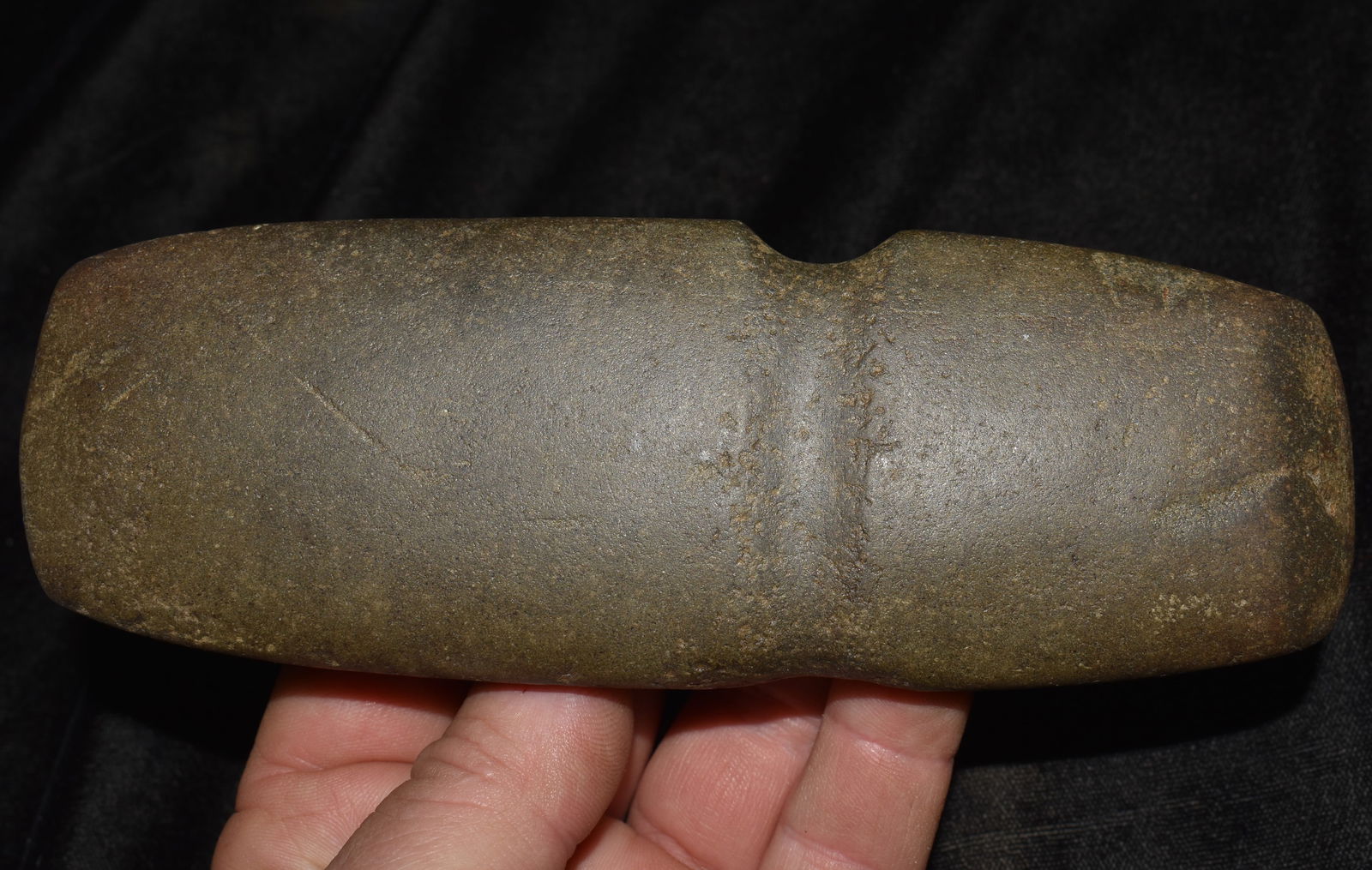 6 7/16" Highly Developed Grooved Celt found in Pottawatomi Co., KS w/ 2x COA's (1 of 9)