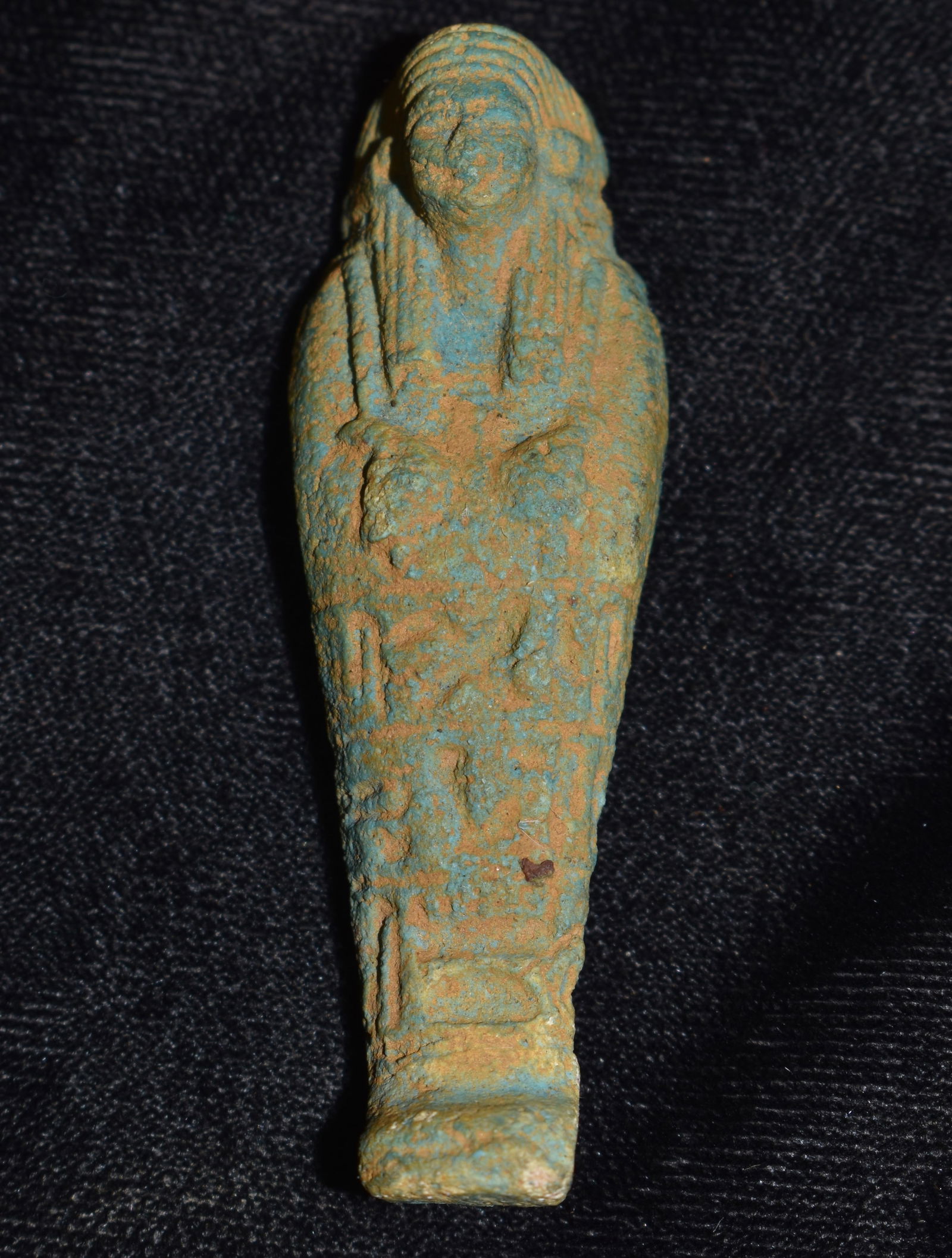 16th Century Egyptian Faience Ushabti Shabti - circa 1650-1550 BCE (1 of 7)