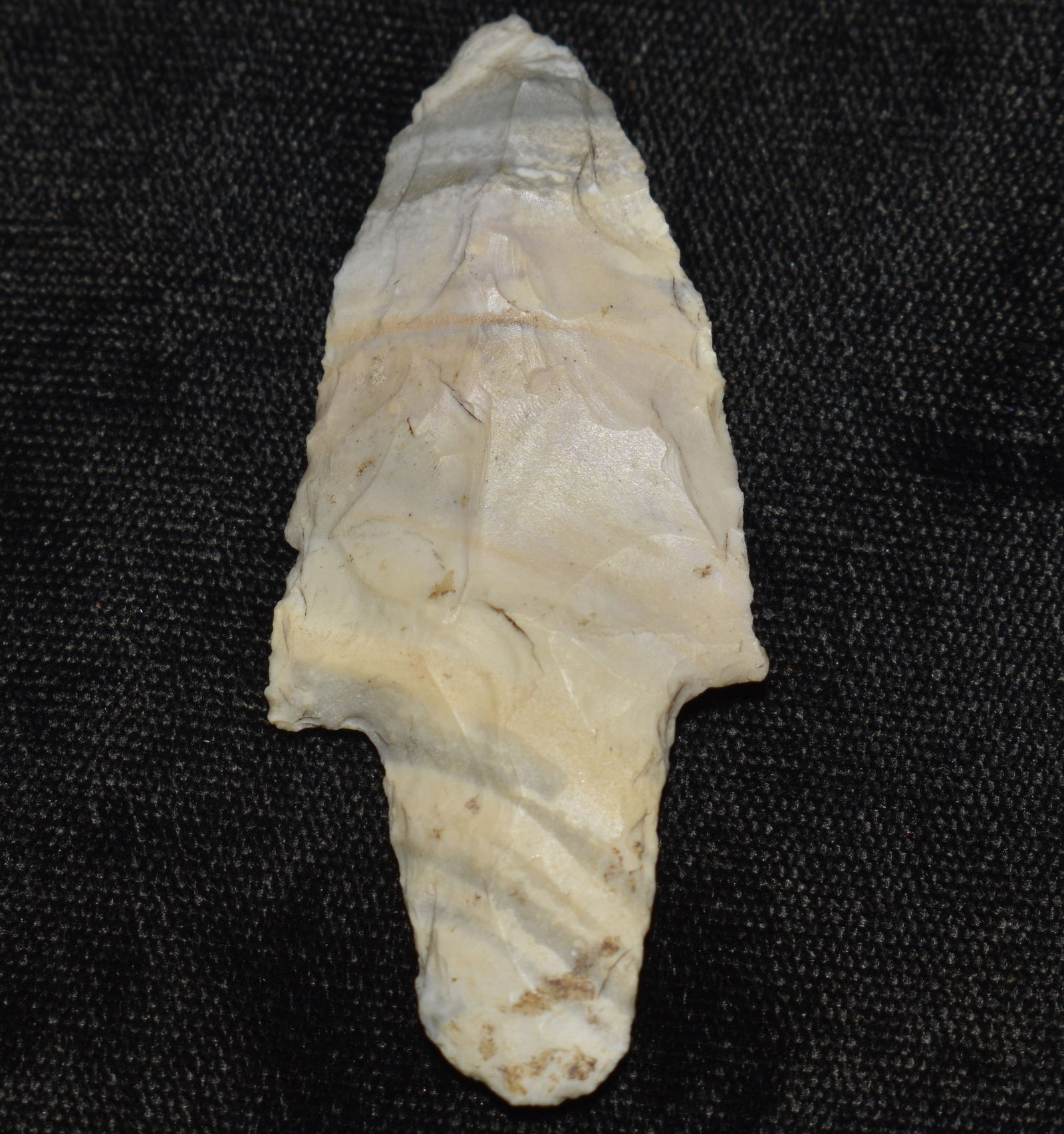 2 3/8" Banded Burlington Adena Dickson found in Scottland County, Missouri by Rodney Gray (1 of 7)