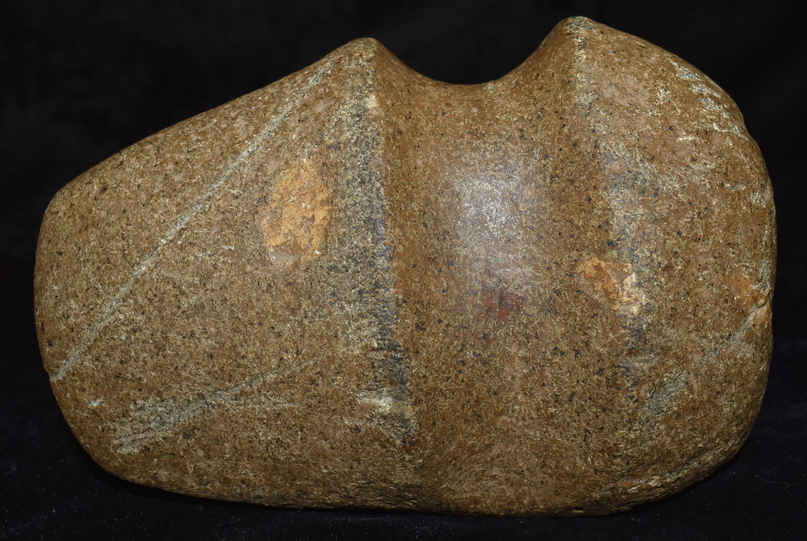 5 3/8" 3/4 Groove Porphyry Axe found in Illinois w/ Keele COA (1 of 8)