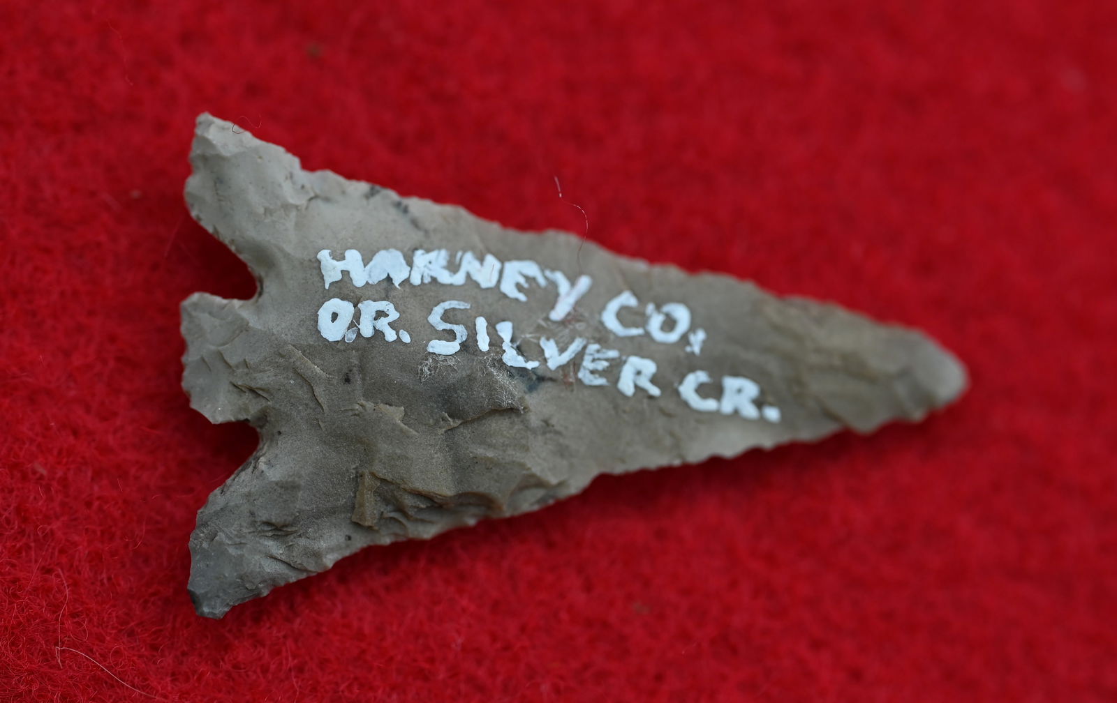 1 15/16" Columbia Plateau Found in Harney Co. Oregon by Venn Keeling.  Comes with a Ryan Keele COA. (1 of 9)