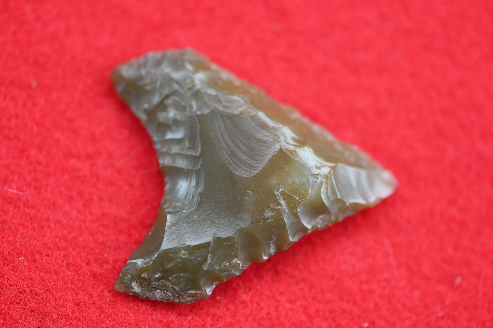 1 3/4" Columbia Mule Ear Made out of Jasper Found in Lake County, California by Venn Keeling on or (1 of 9)