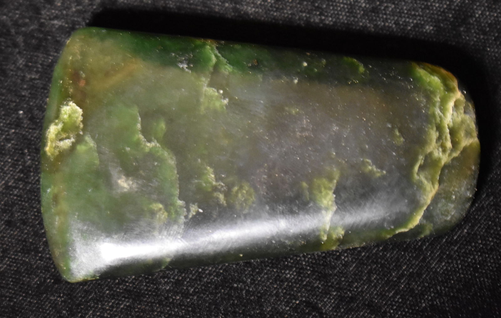 3 1/16" Neolithic Green Jade Celt found in Northeast China (1 of 7)