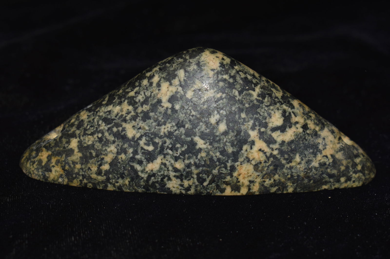 4 5/8" Speckled Granite Boatstone - Modern Made (1 of 5)