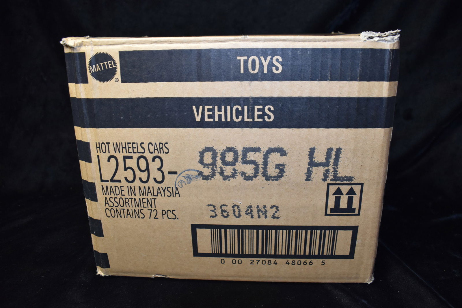 Mattel Hot Wheels Assortment contains 72 cars.  All cars are brand new and in their original card. (1 of 4)