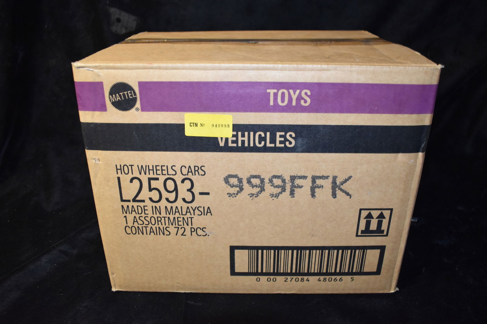 Mattel Hot Wheels Assortment contains 72 cars.  All cars are brand new and in their original card. (1 of 4)